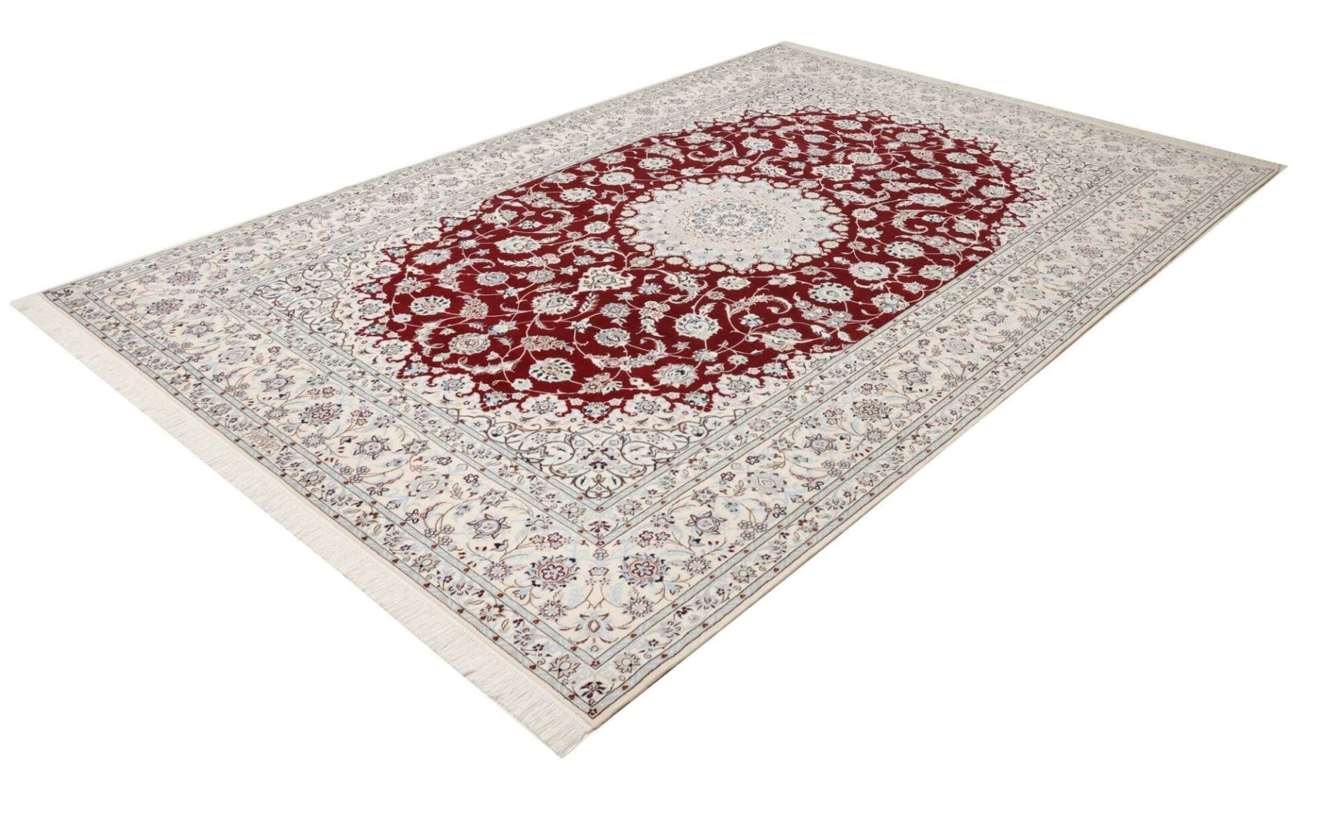 Handgeknüpfter Nain Perserteppich 211 × 312 cm
