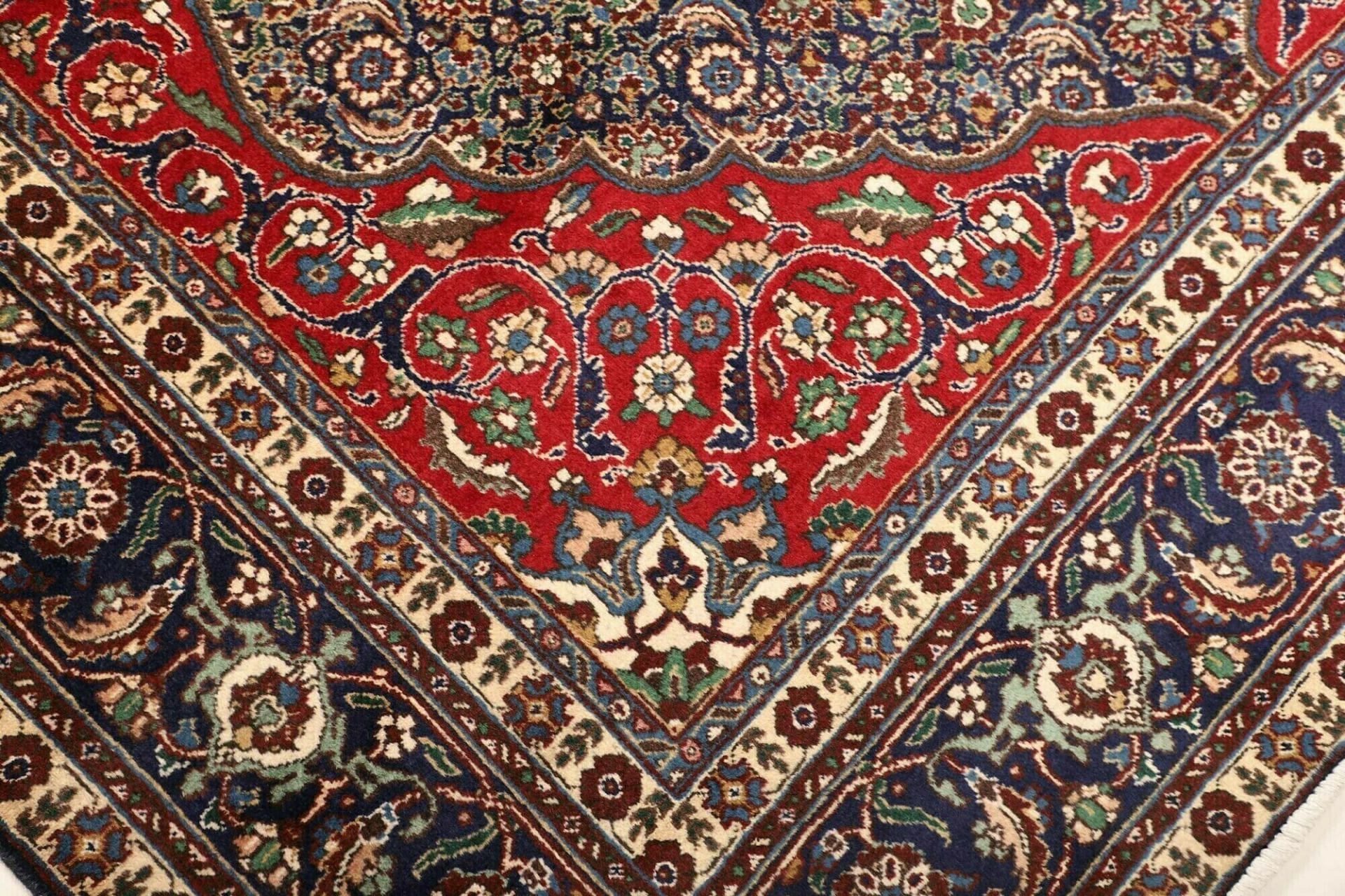 Handgeknüpfter Täbriz Perserteppich, 203 × 305 cm, Wolle