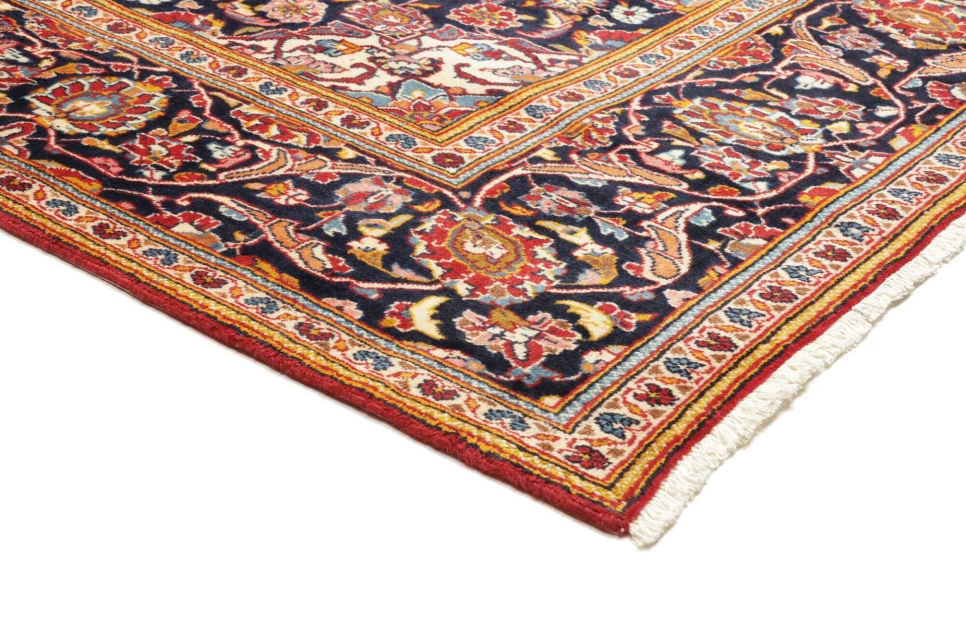 Handgeknüpfter Kashan Perserteppich, 200 × 300 cm, Wolle