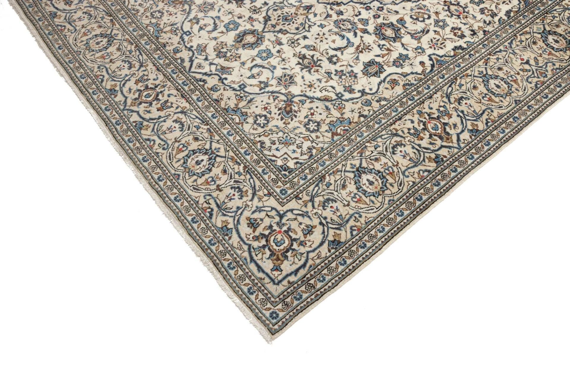Kashan Perserteppich aus Iran, 198 × 302 cm