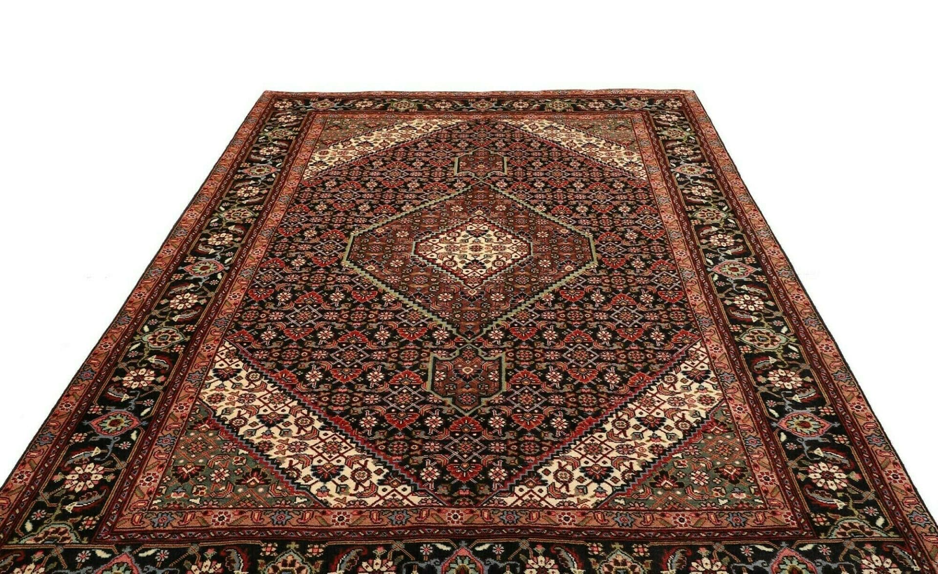 Handgeknüpfter Täbriz Perserteppich 203 × 308 cm