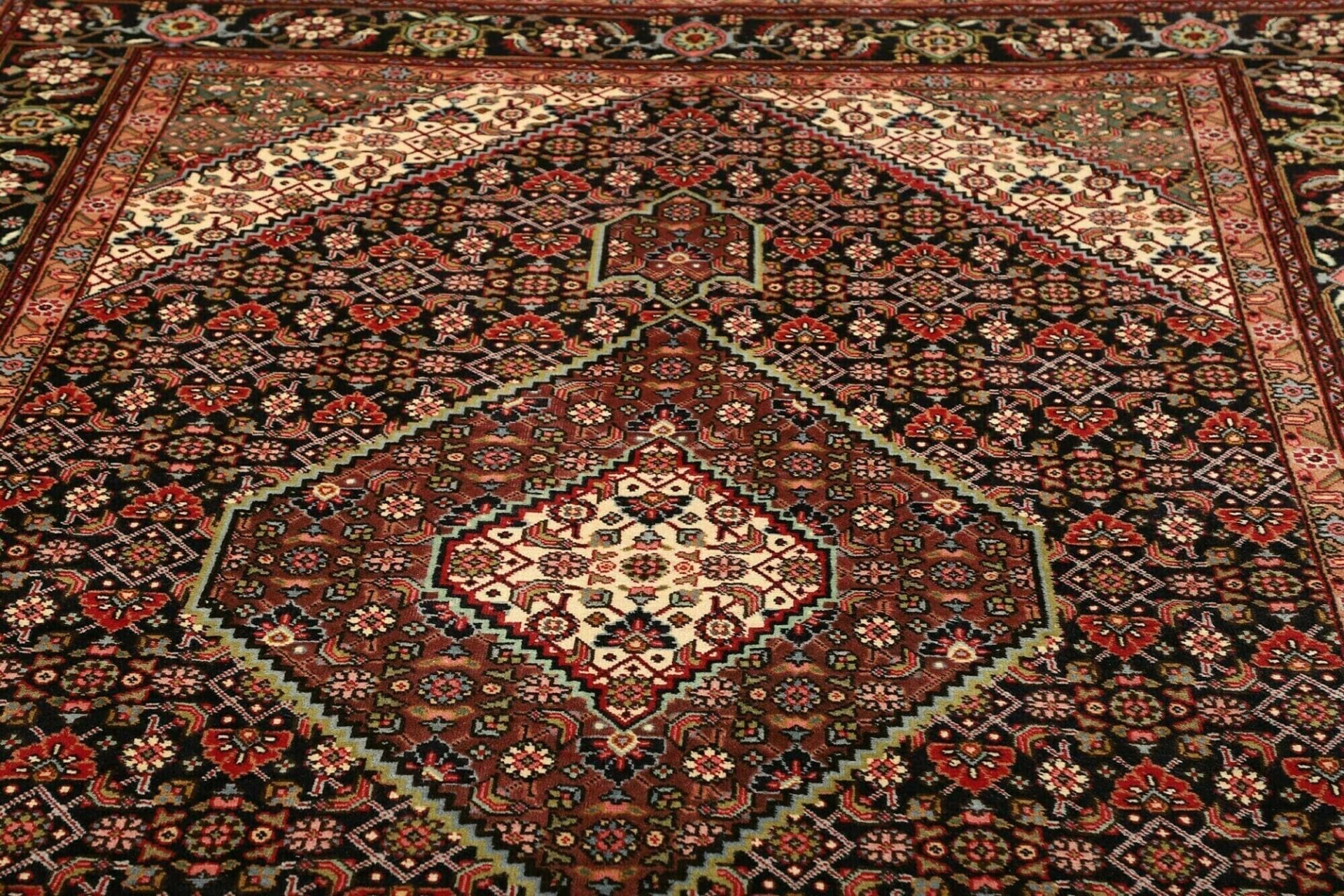 Handgeknüpfter Täbriz Perserteppich 203 × 308 cm