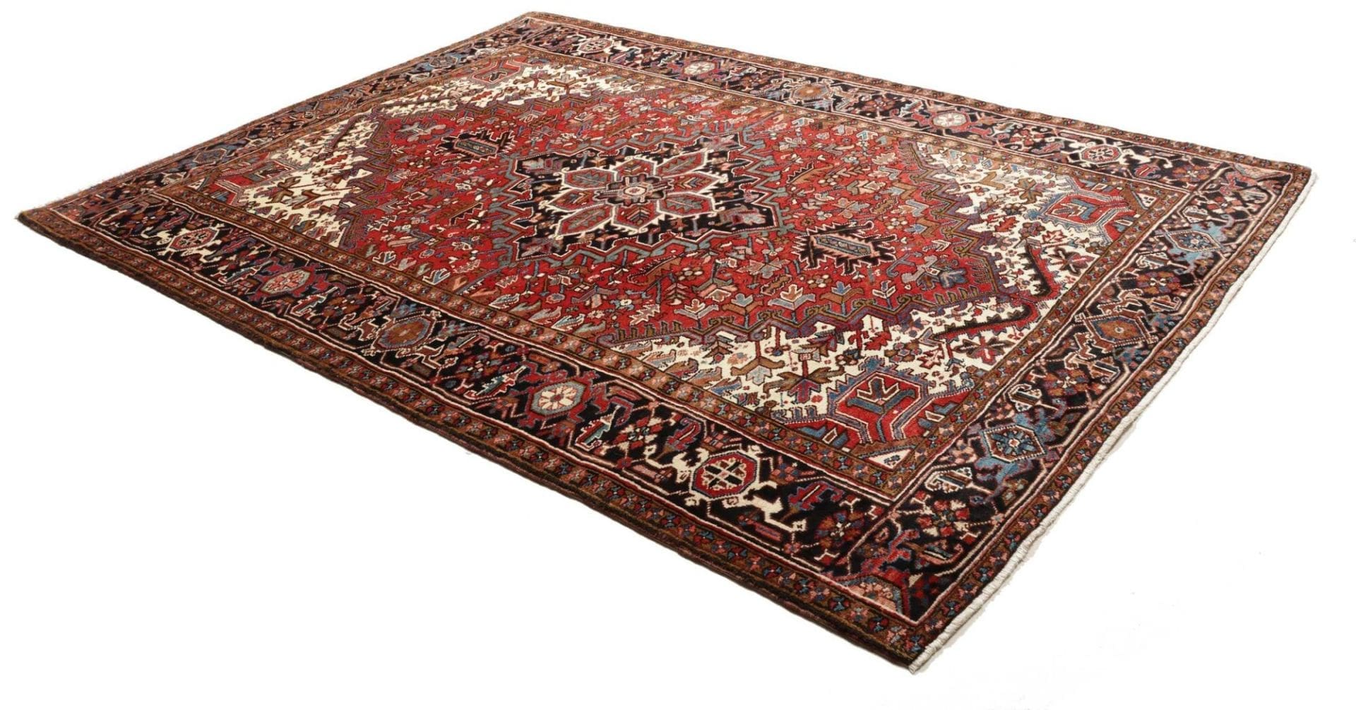 Handgeknüpfter Heriz Perserteppich 213 × 290 cm