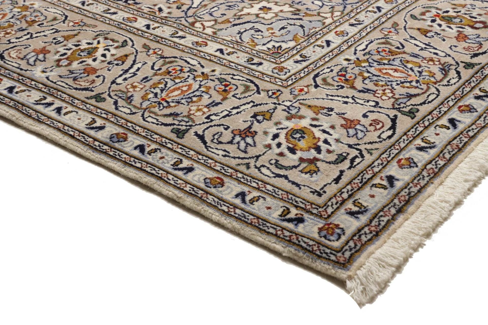 Kashan Perserteppich 206 × 320 cm aus Wolle, handgeknüpft