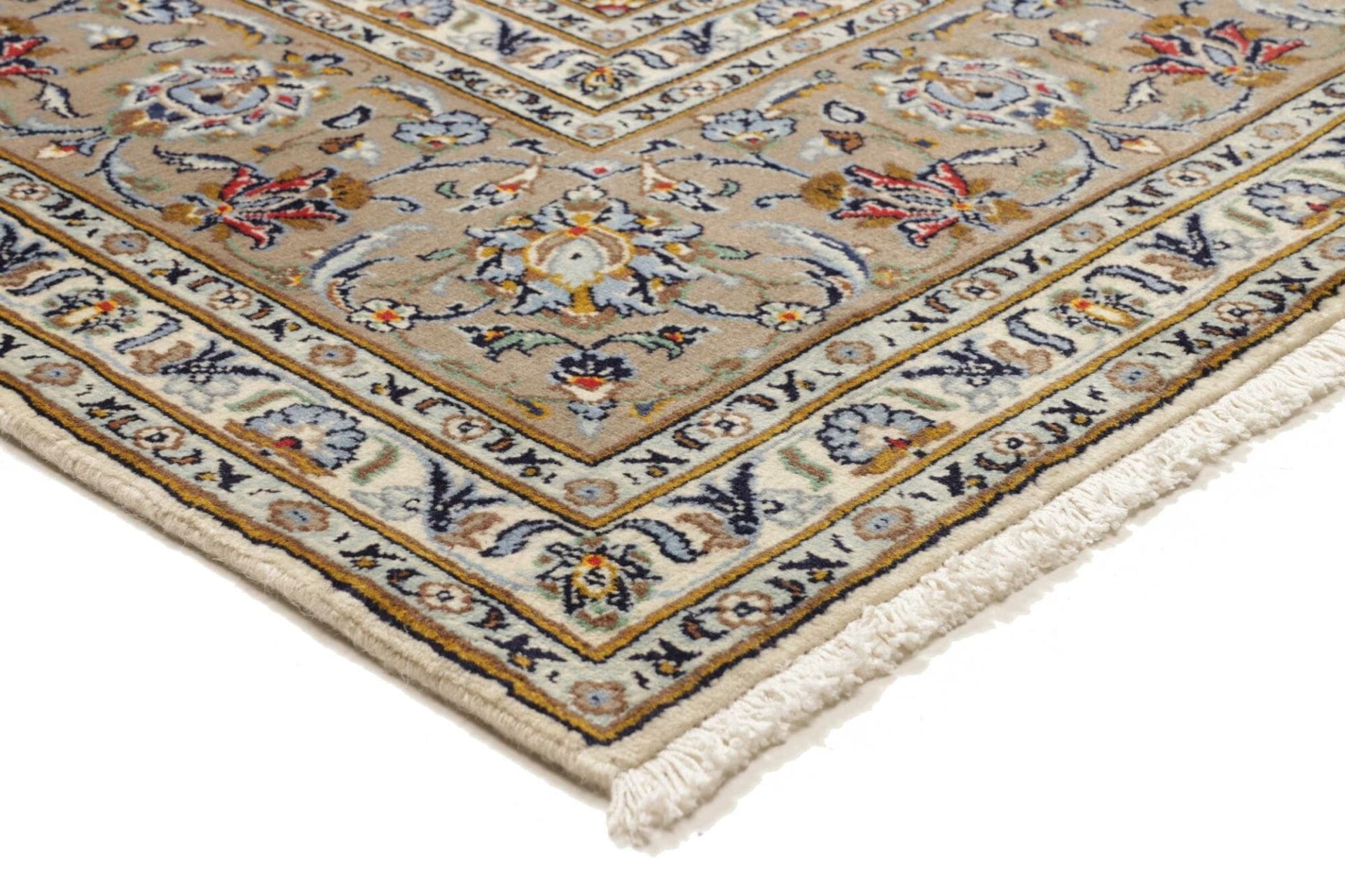 Kashan Perserteppich 210 × 300 cm aus Wolle, handgeknüpft