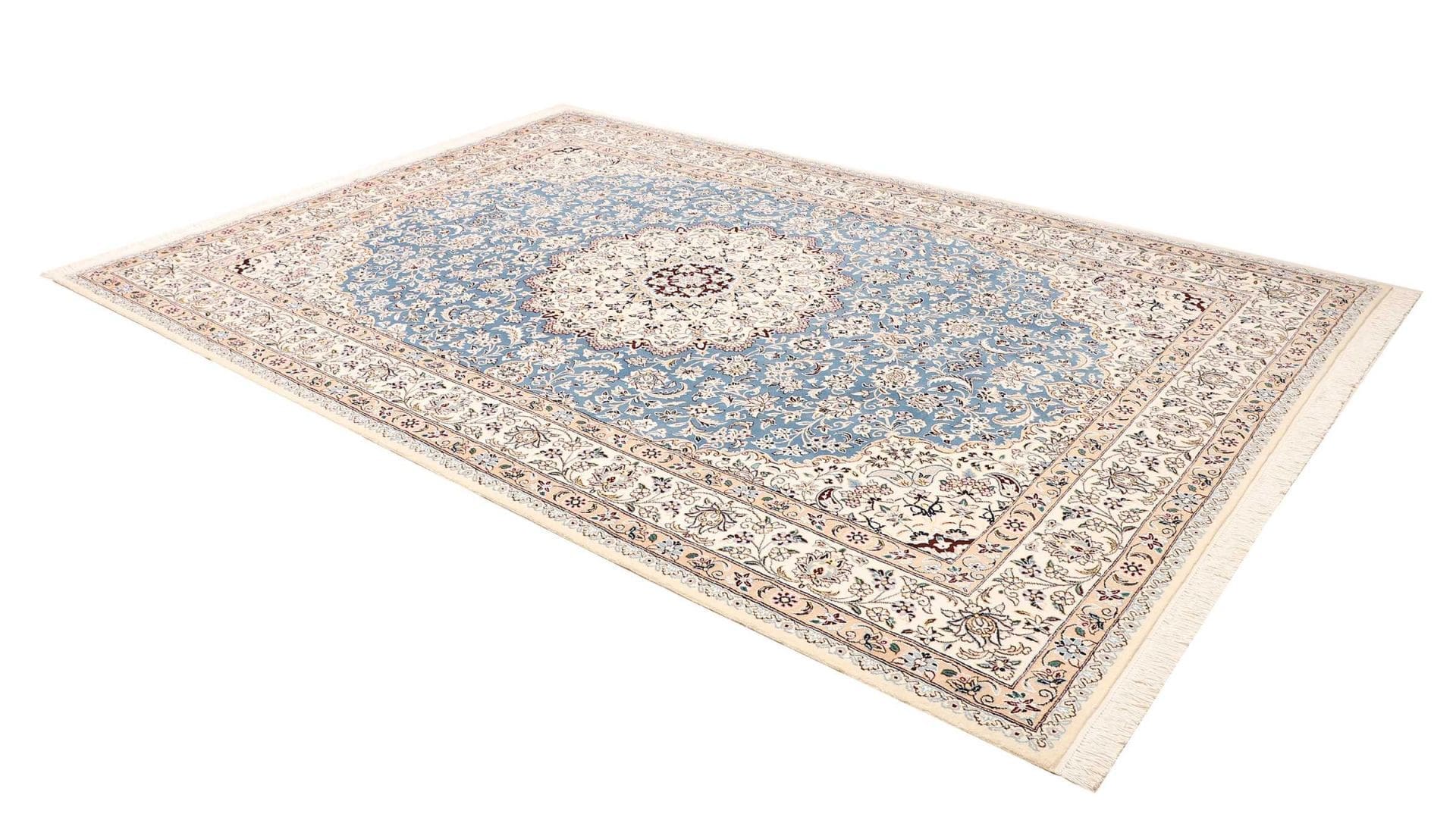 Nain Perserteppich 213 × 306 cm aus Wolle, handgeknüpft