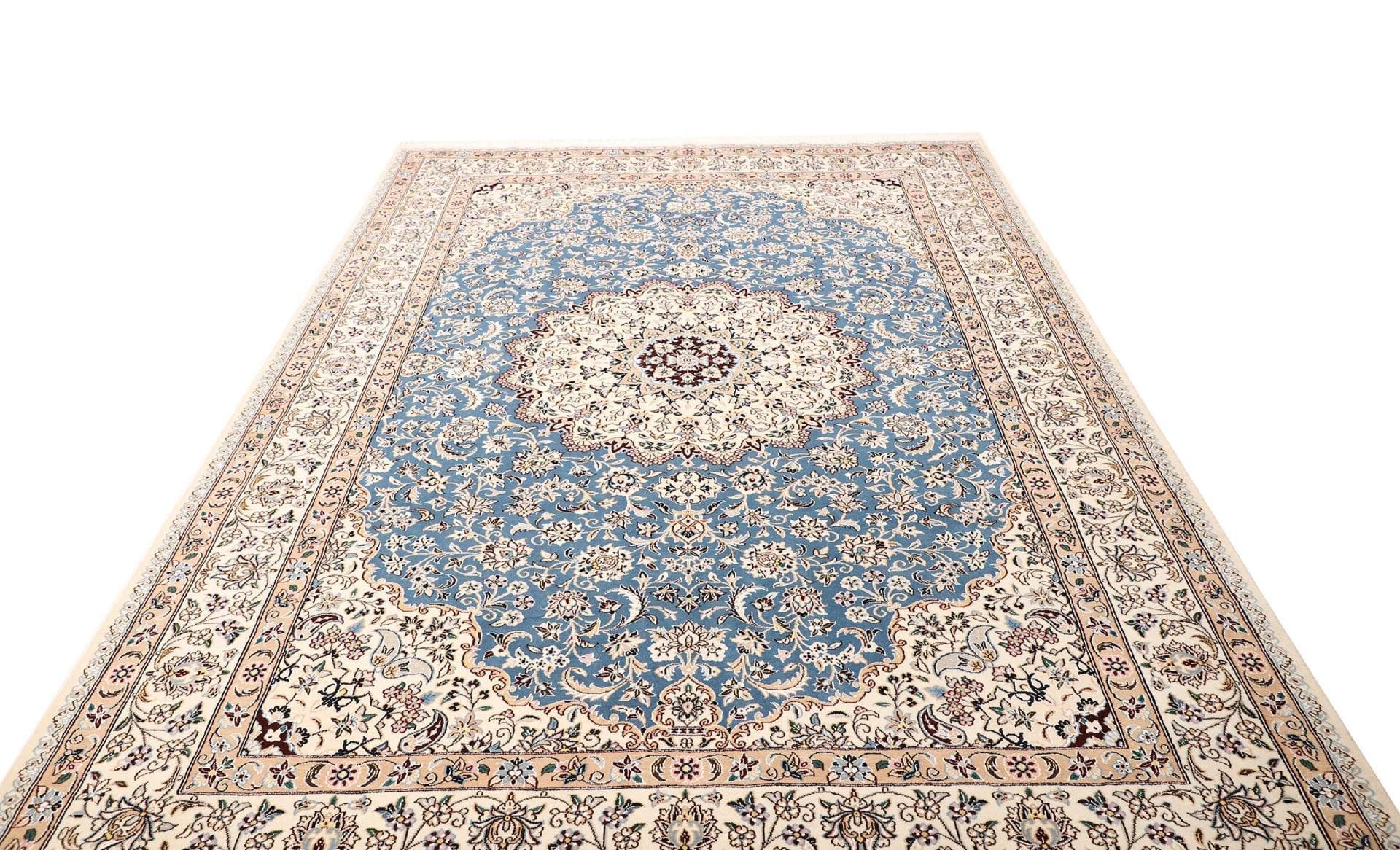 Nain Perserteppich 213 × 306 cm aus Wolle, handgeknüpft