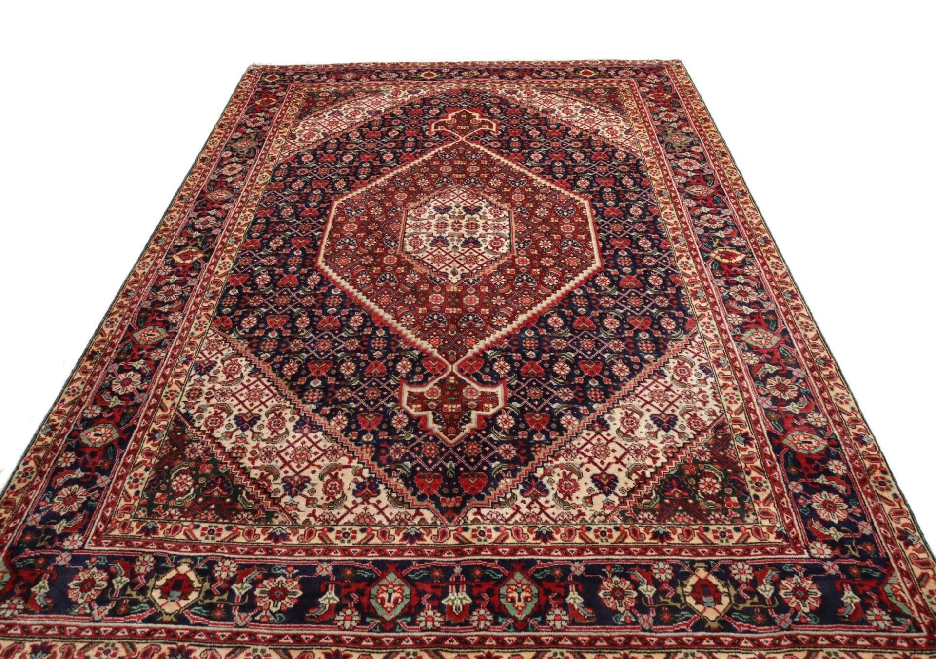 Handgeknüpfter Täbriz Perserteppich 203 × 304 cm
