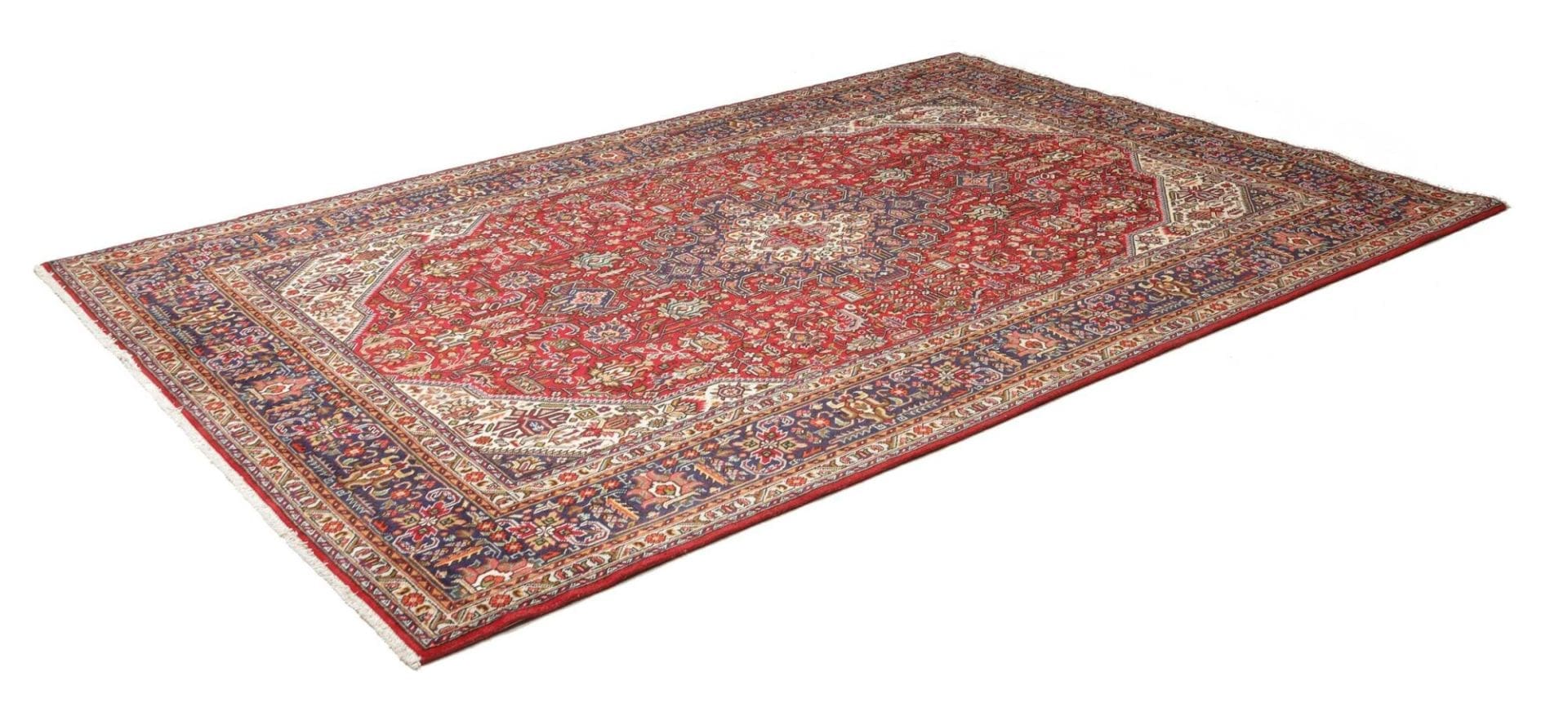 Handgeknüpfter Täbriz Perserteppich 208 × 300 cm