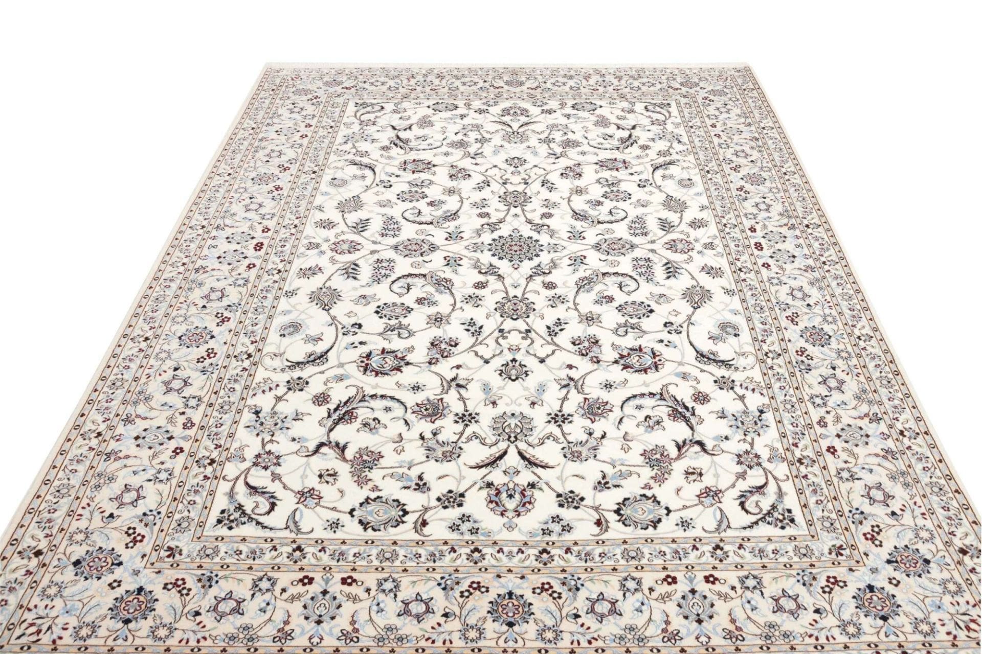 Handgeknüpfter Nain Perserteppich 210 × 304 cm