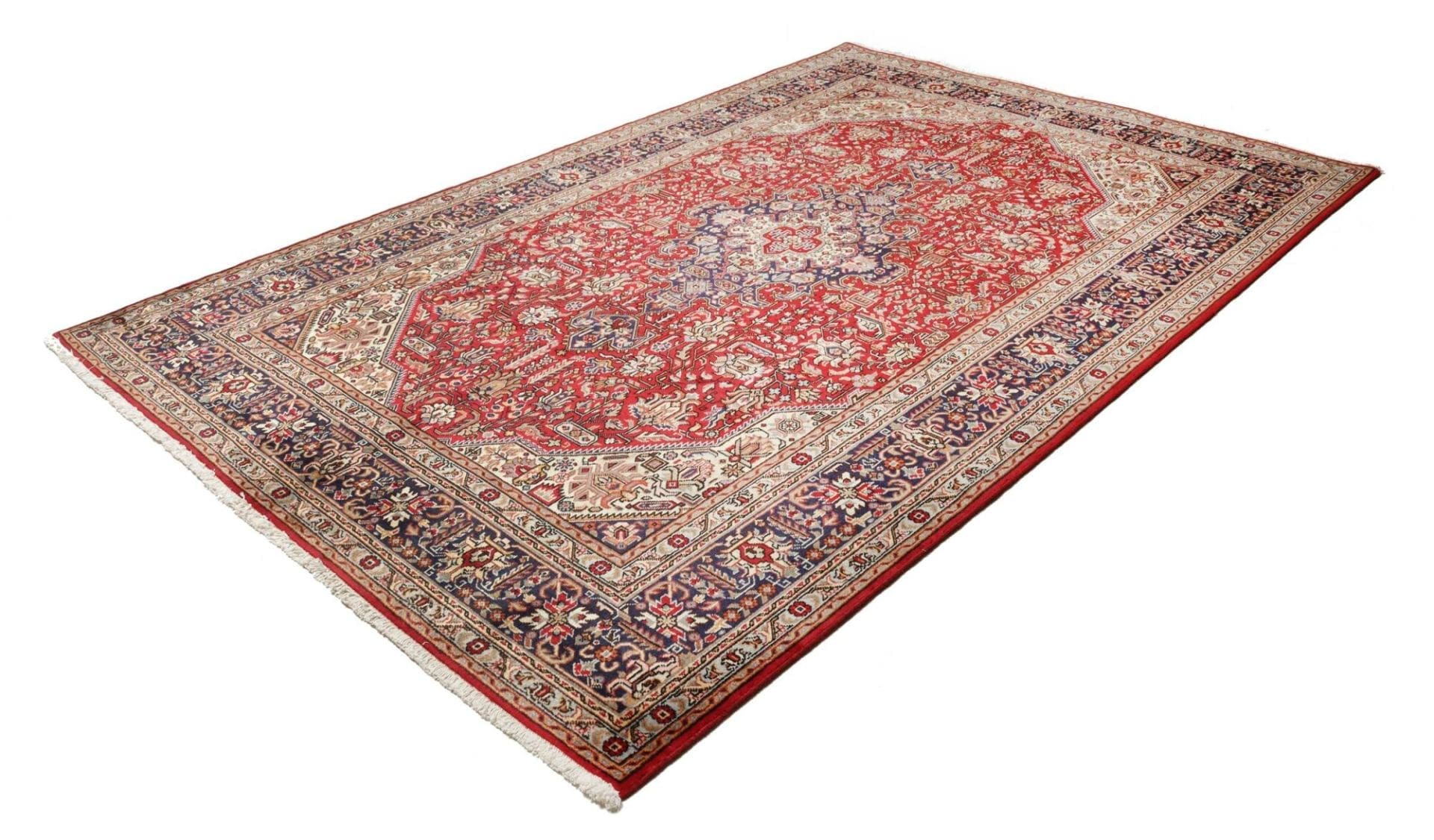 Täbriz Perserteppich 203 × 307 cm aus Wolle, handgeknüpft
