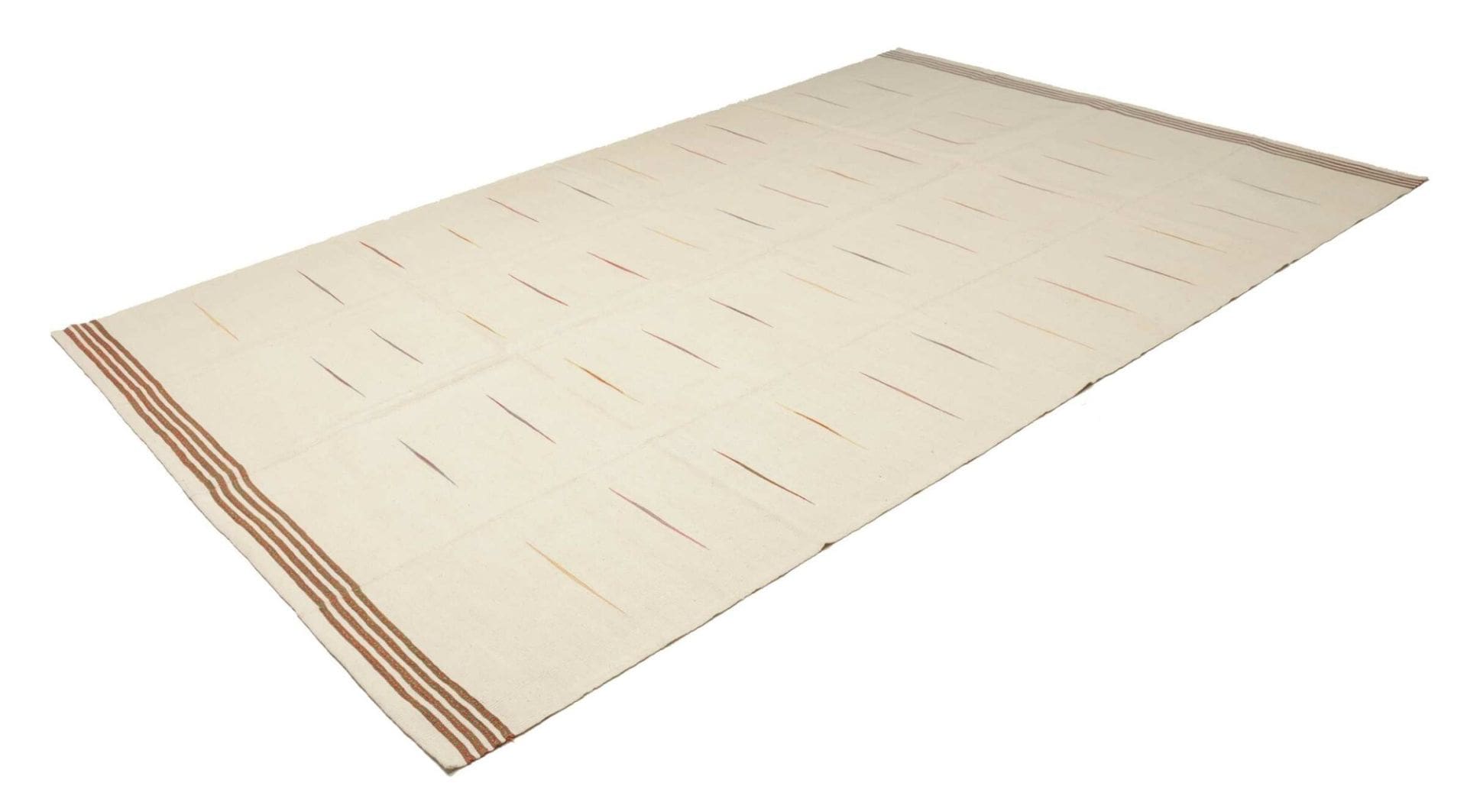 Handgewebter Kelim Perserteppich, 202 × 305 cm, Wolle