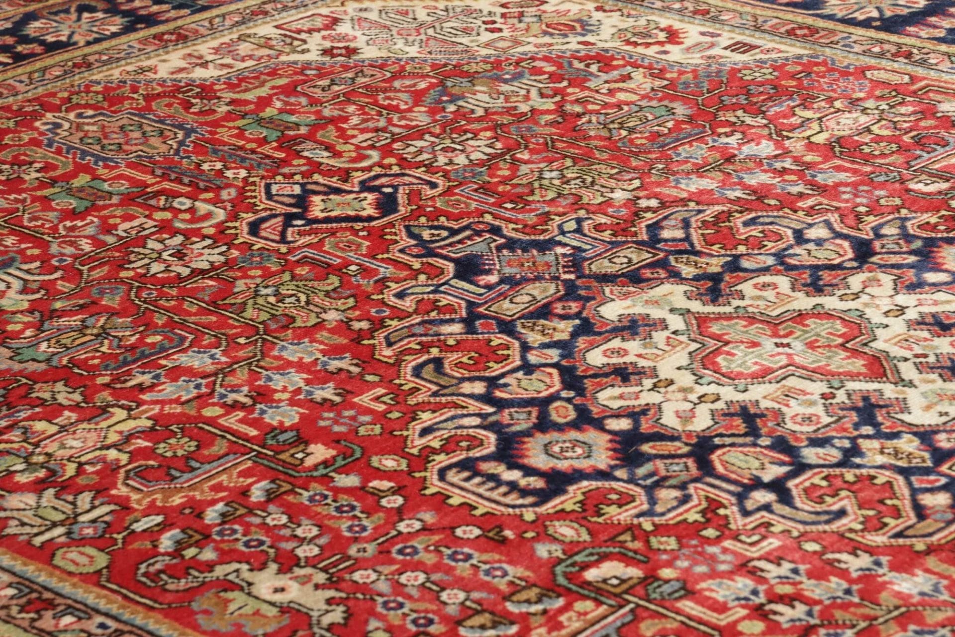 Handgeknüpfter Täbriz Perserteppich, 203 × 298 cm, Wolle
