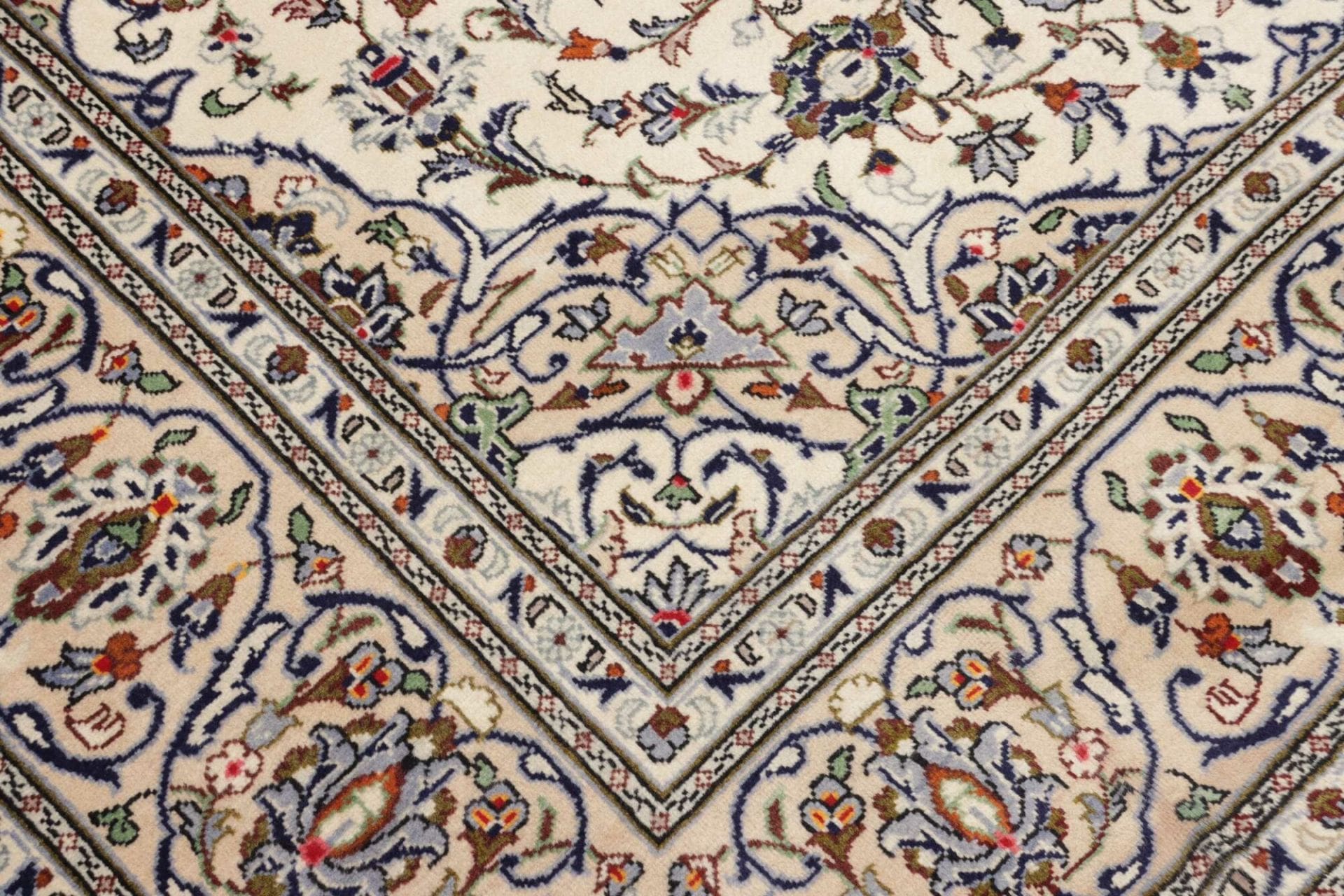 Kashan Perserteppich 206 × 315 cm aus Wolle, handgeknüpft