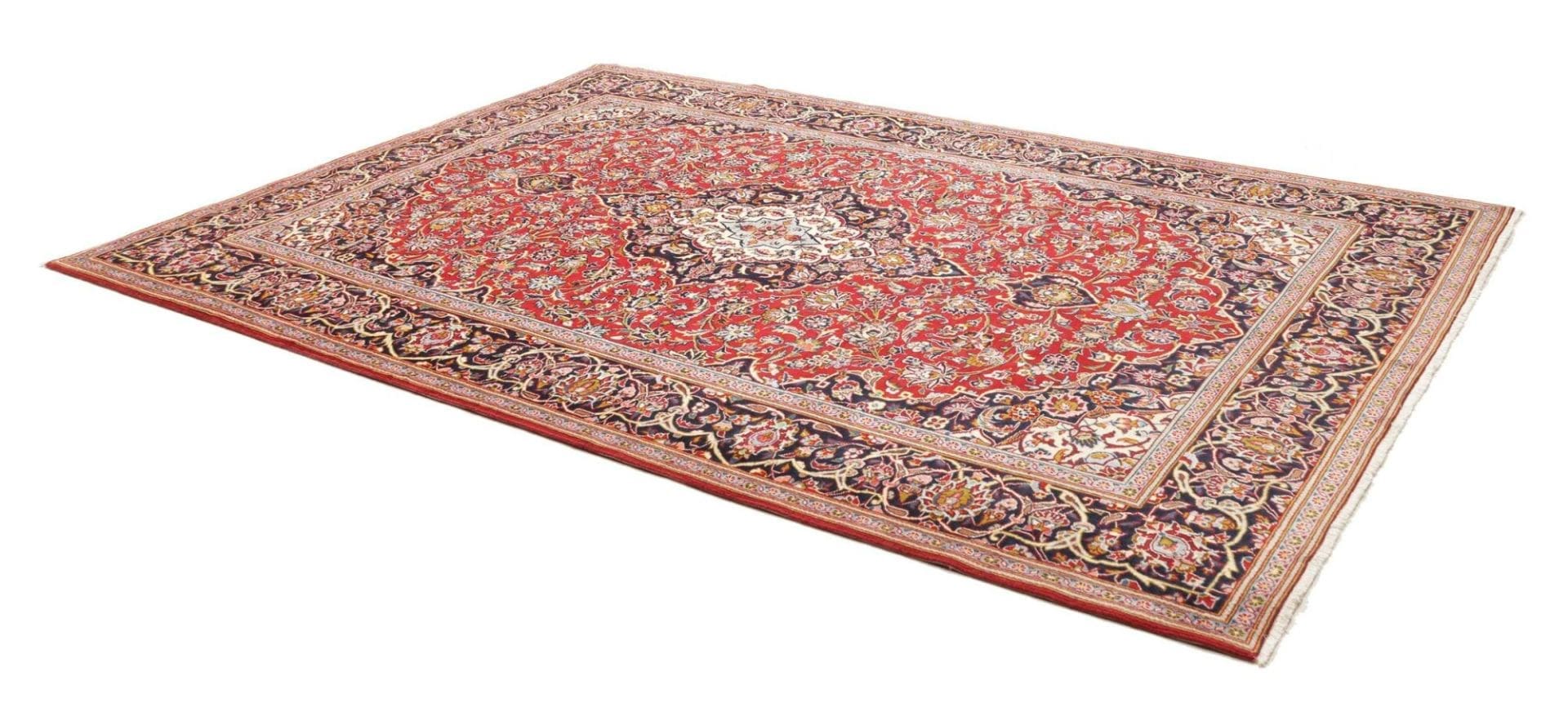 Kashan Perserteppich aus Iran, 218 × 308 cm
