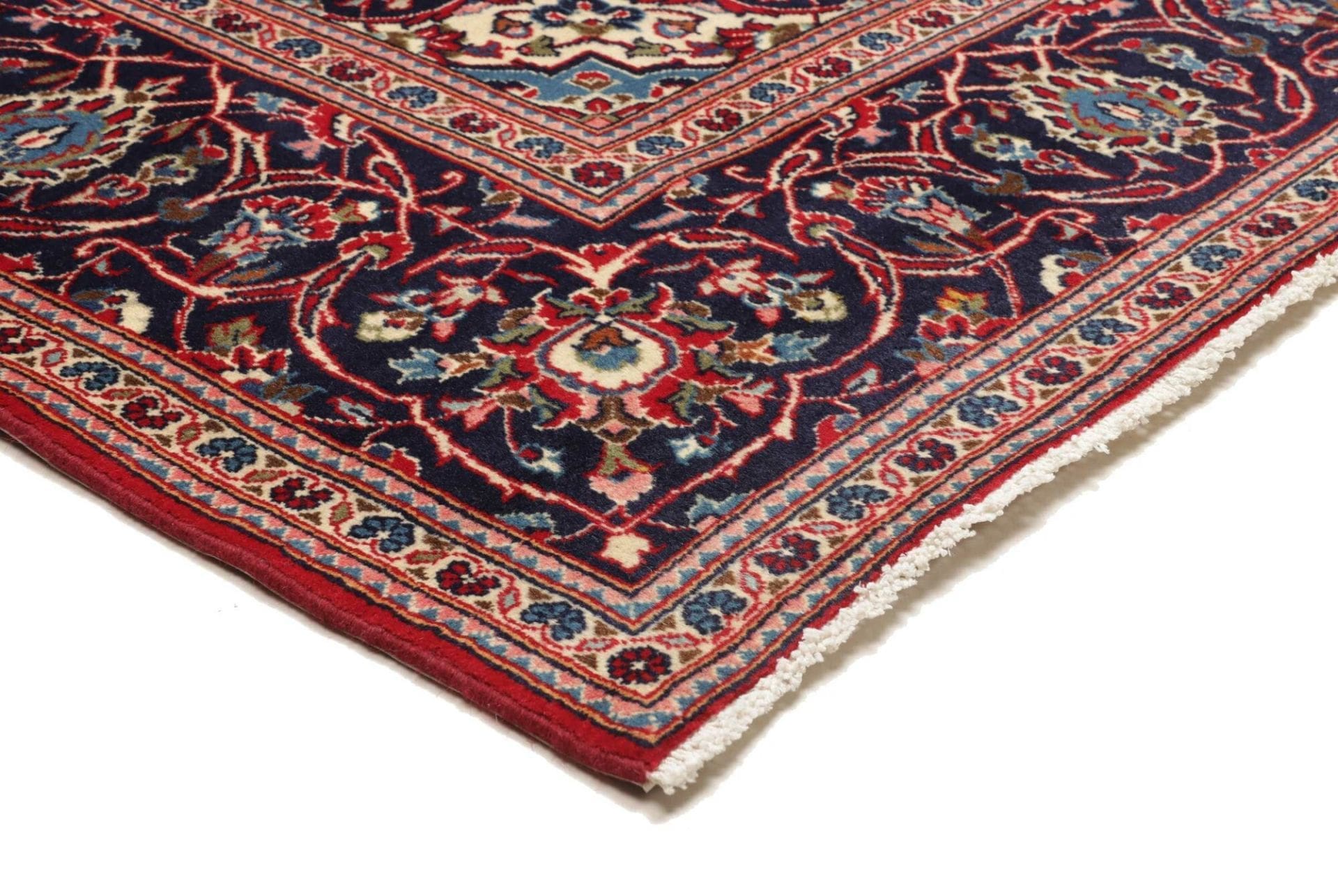 Handgeknüpfter Kashan Perserteppich 200 × 297 cm