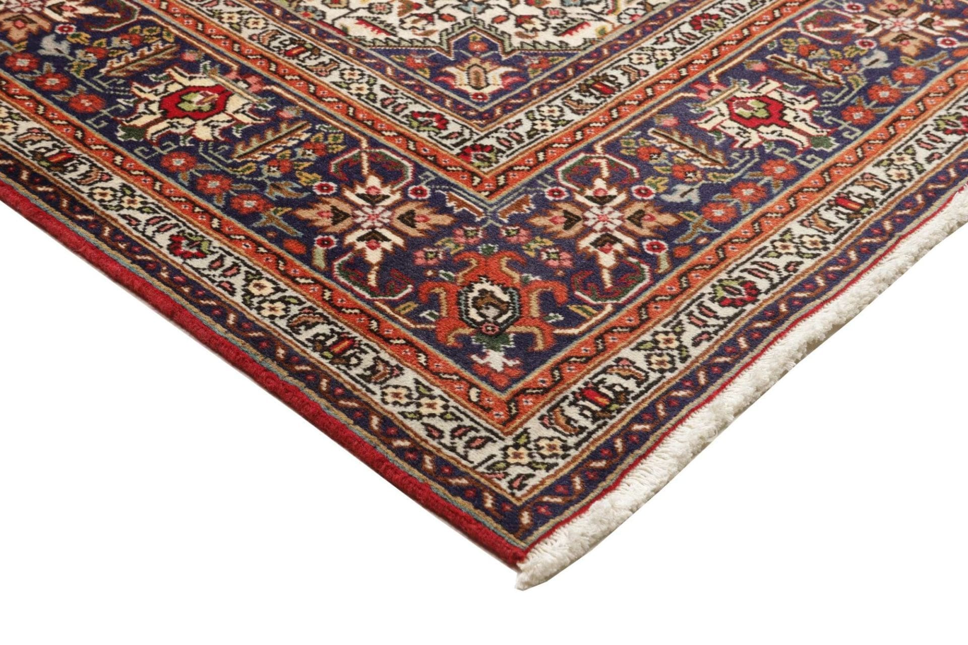 Täbriz Perserteppich 203 × 300 cm aus Wolle, handgeknüpft