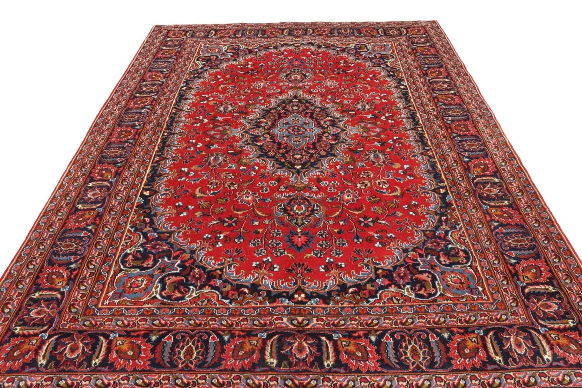 Mashhad Perserteppich aus Iran, 207 × 288 cm