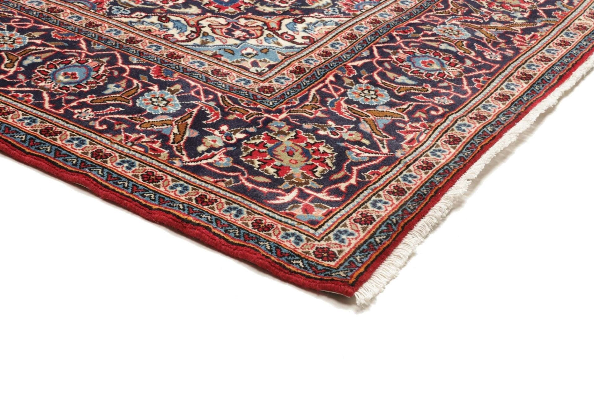 Kashan Perserteppich aus Iran, 203 × 312 cm