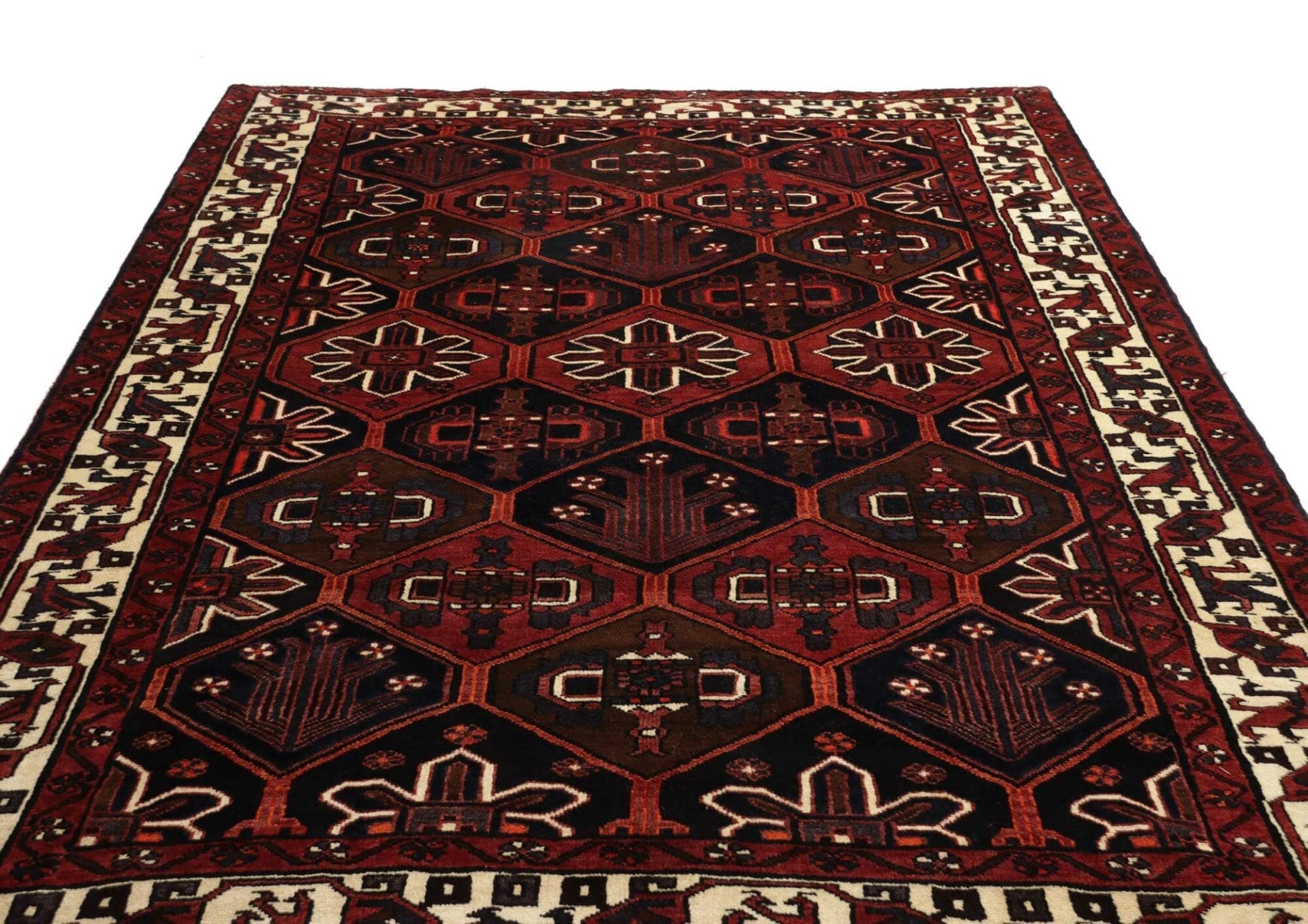 Loribaft Perserteppich 210 × 283 cm aus Wolle, handgeknüpft