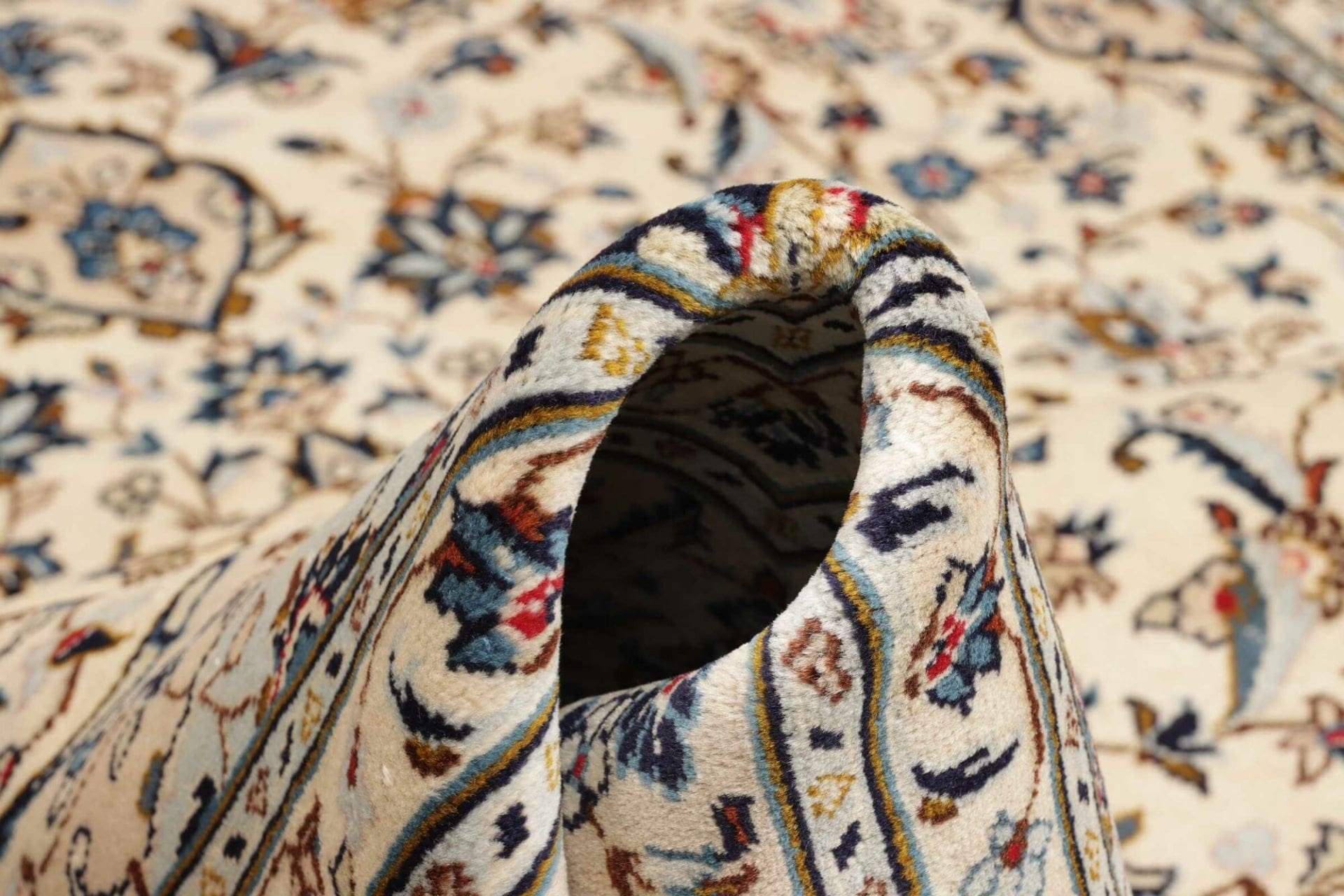 Kashan Perserteppich aus Iran, 200 × 300 cm