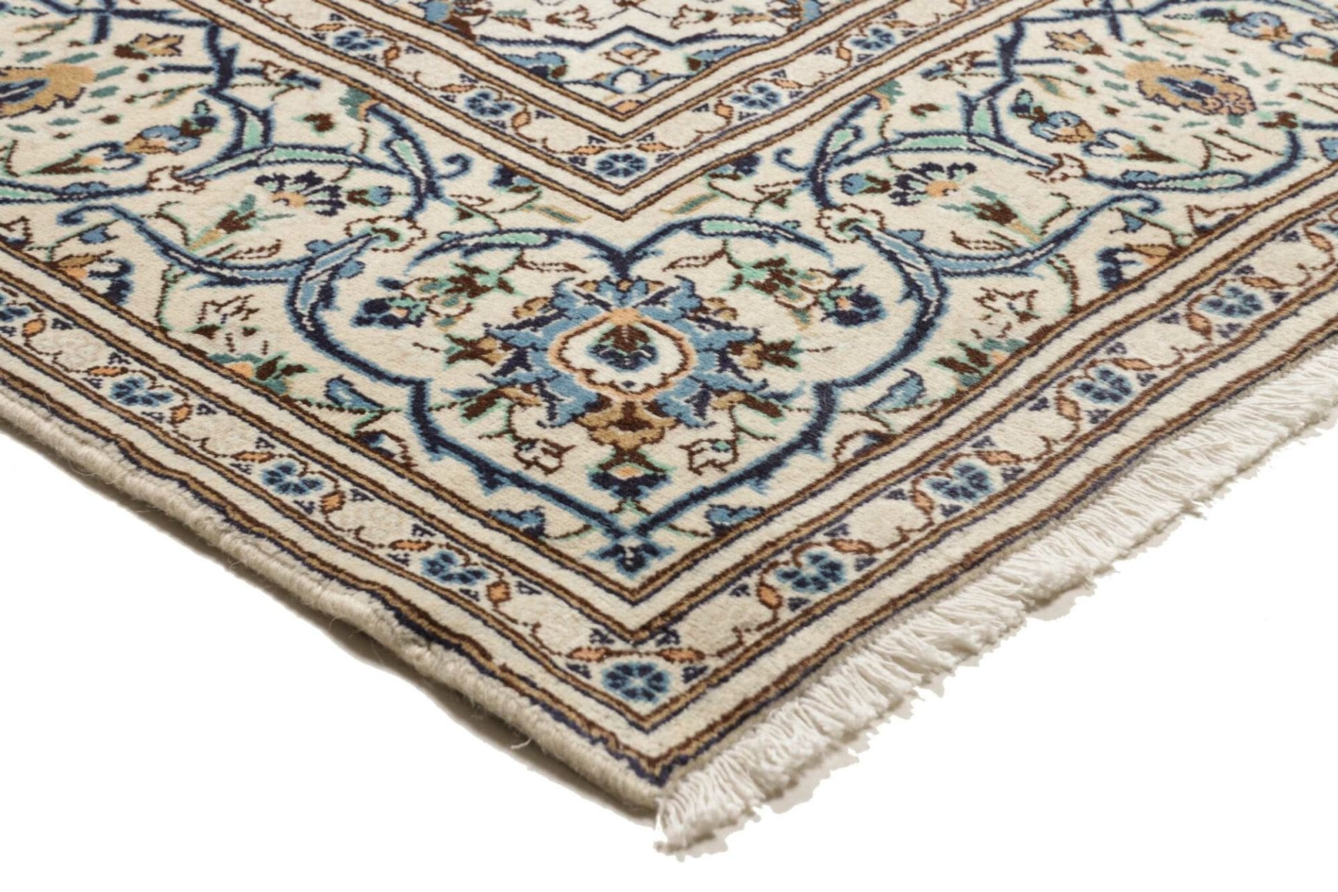 Kashan Perserteppich aus Iran, 196 × 308 cm