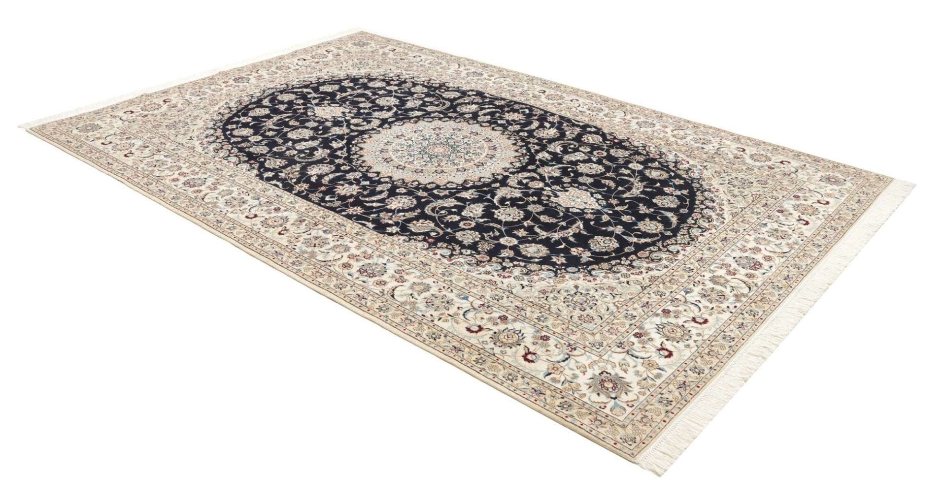 Nain Perserteppich 206 × 306 cm aus Wolle, handgeknüpft