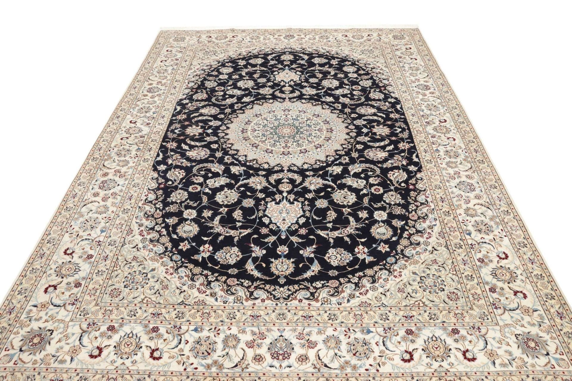 Nain Perserteppich 206 × 306 cm aus Wolle, handgeknüpft