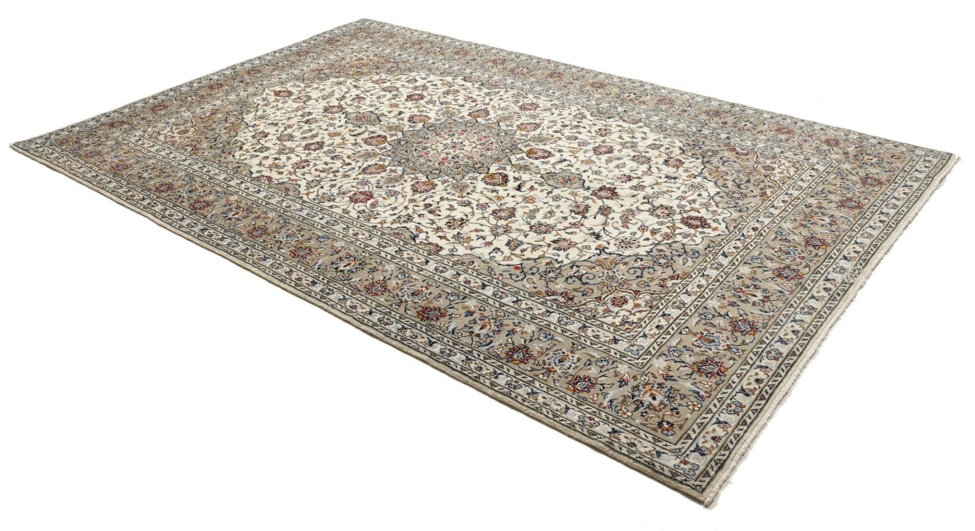 Kashan Perserteppich aus Iran, 200 × 303 cm