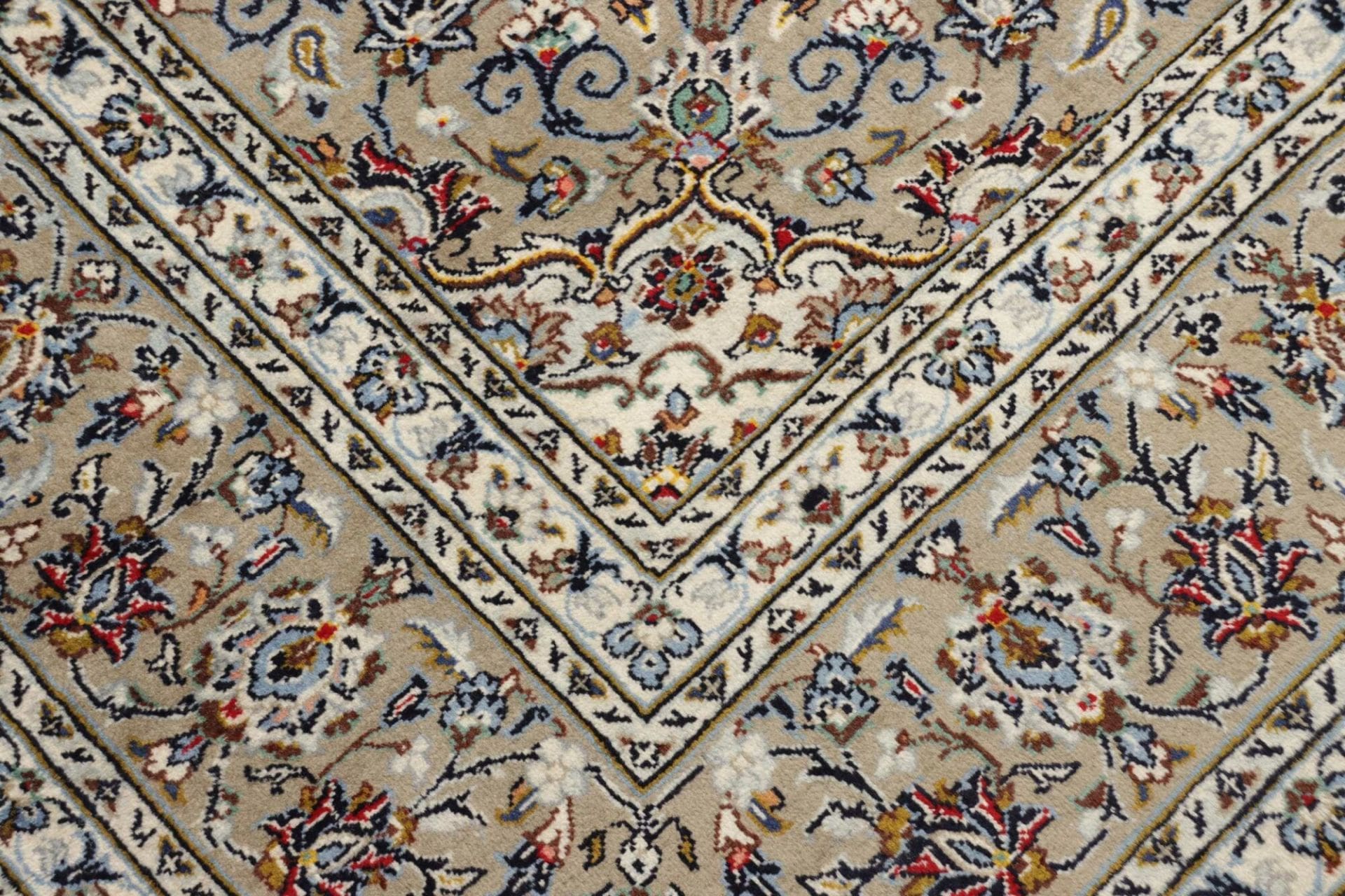 Kashan Perserteppich aus Iran, 200 × 303 cm