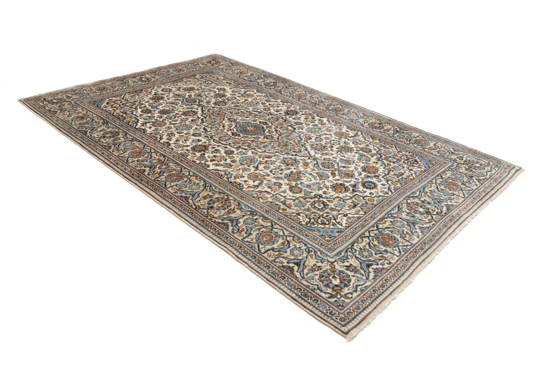 Kashan Perserteppich aus Iran, 200 × 305 cm