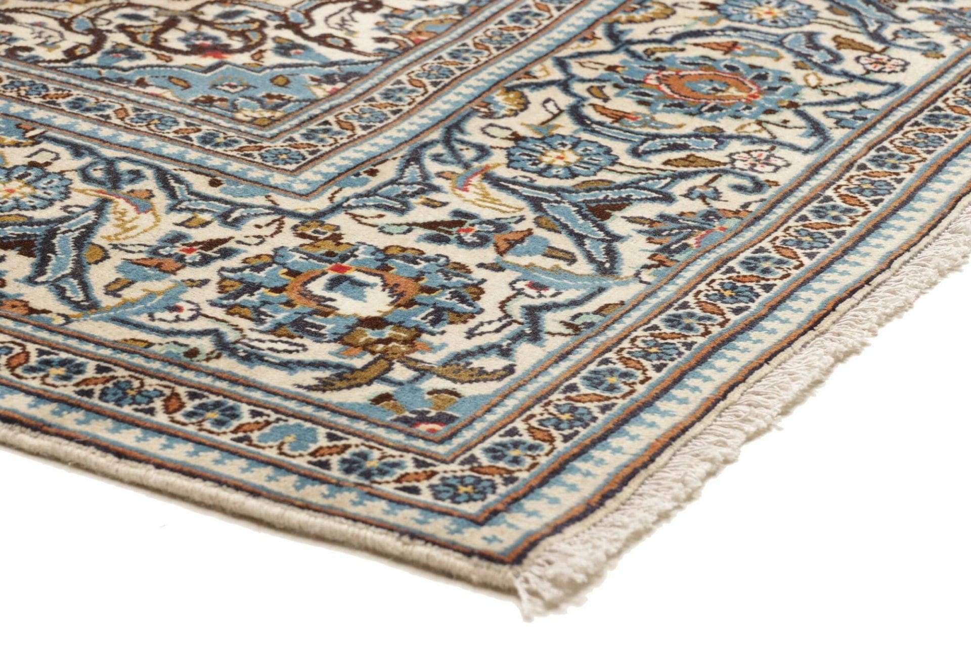 Kashan Perserteppich aus Iran, 200 × 305 cm
