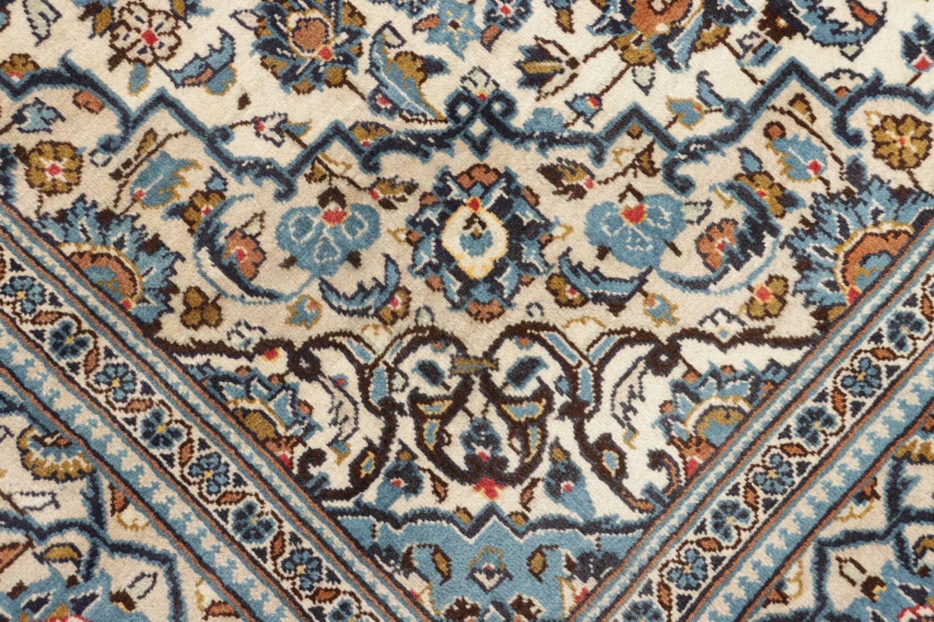 Kashan Perserteppich aus Iran, 200 × 305 cm