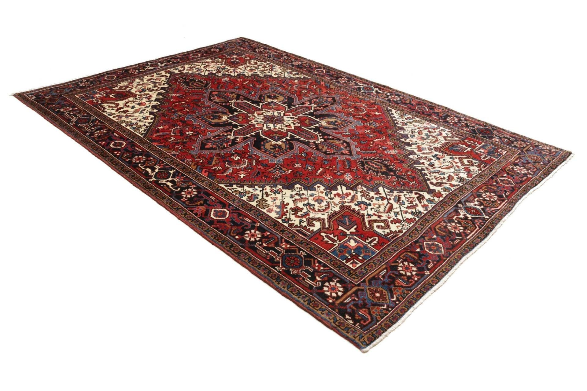 Heriz Perserteppich aus Iran, 215 × 300 cm