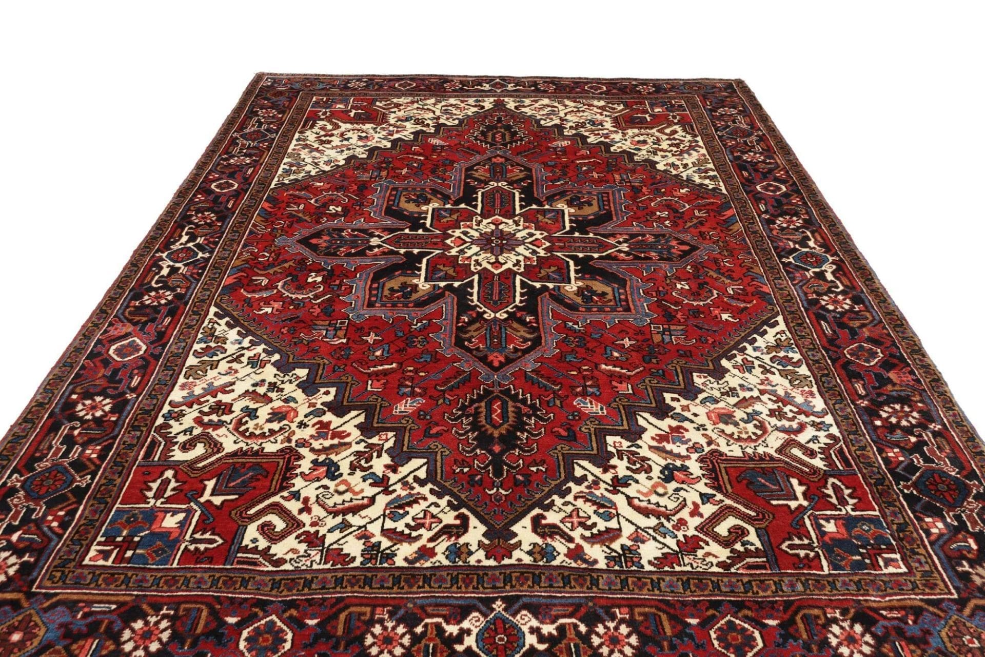 Heriz Perserteppich aus Iran, 215 × 300 cm
