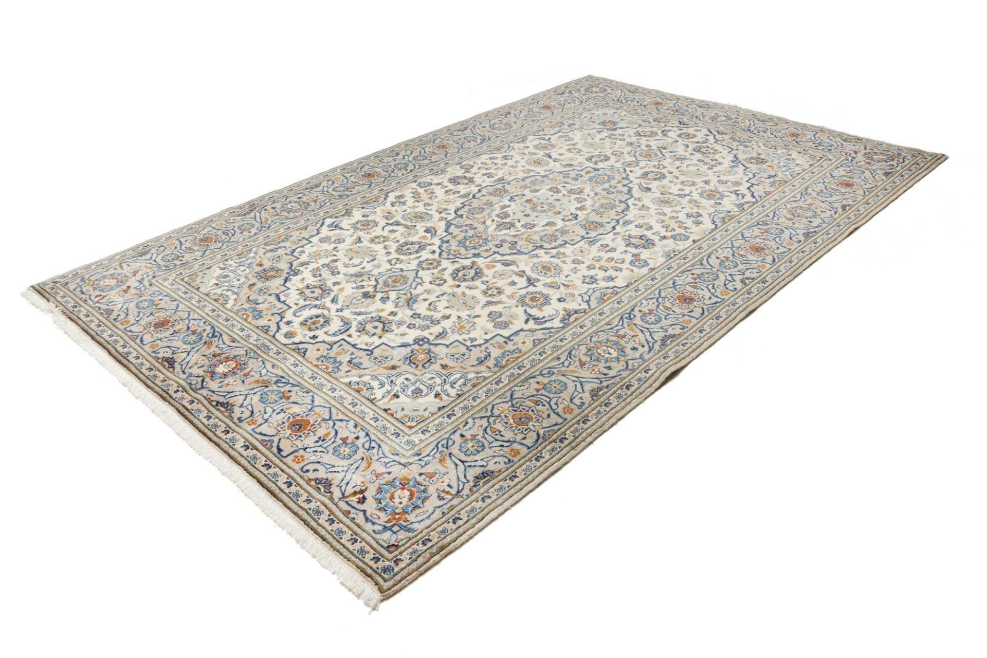 Kashan Perserteppich aus Iran, 197 × 307 cm