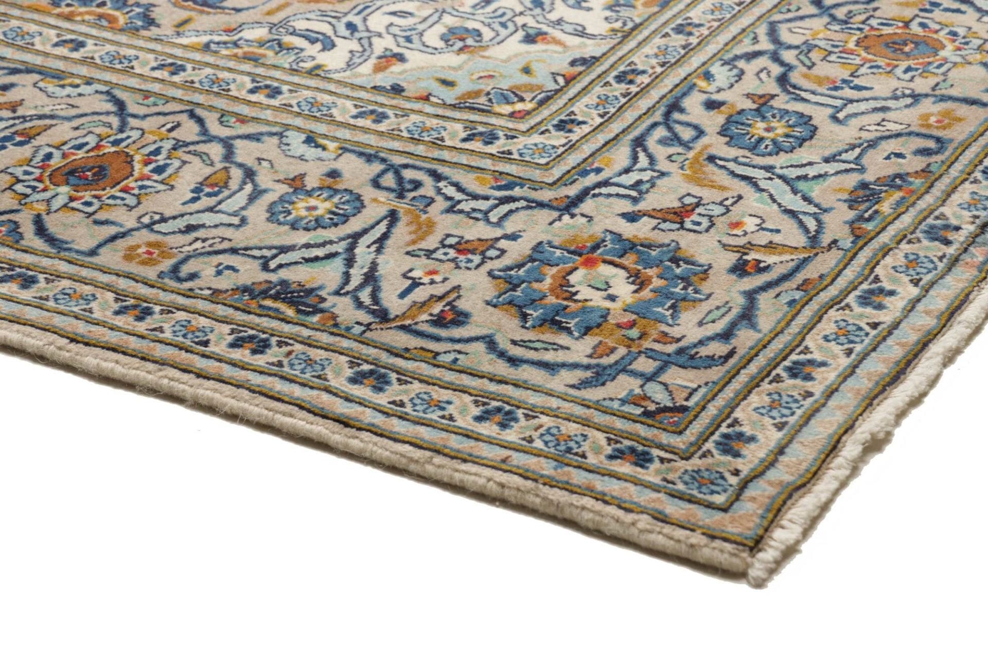 Kashan Perserteppich aus Iran, 197 × 307 cm