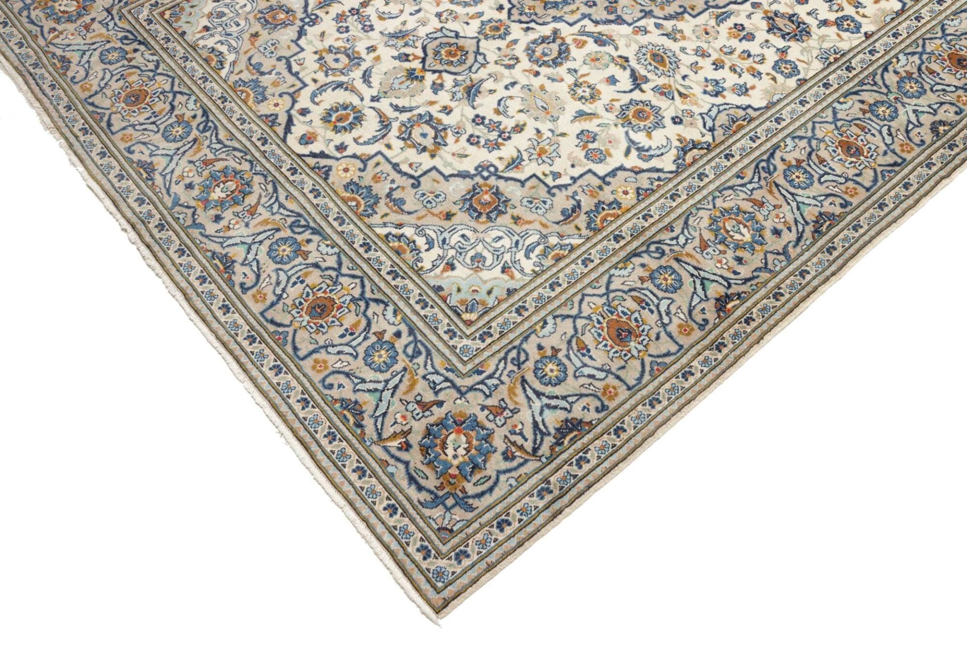 Kashan Perserteppich aus Iran, 197 × 307 cm