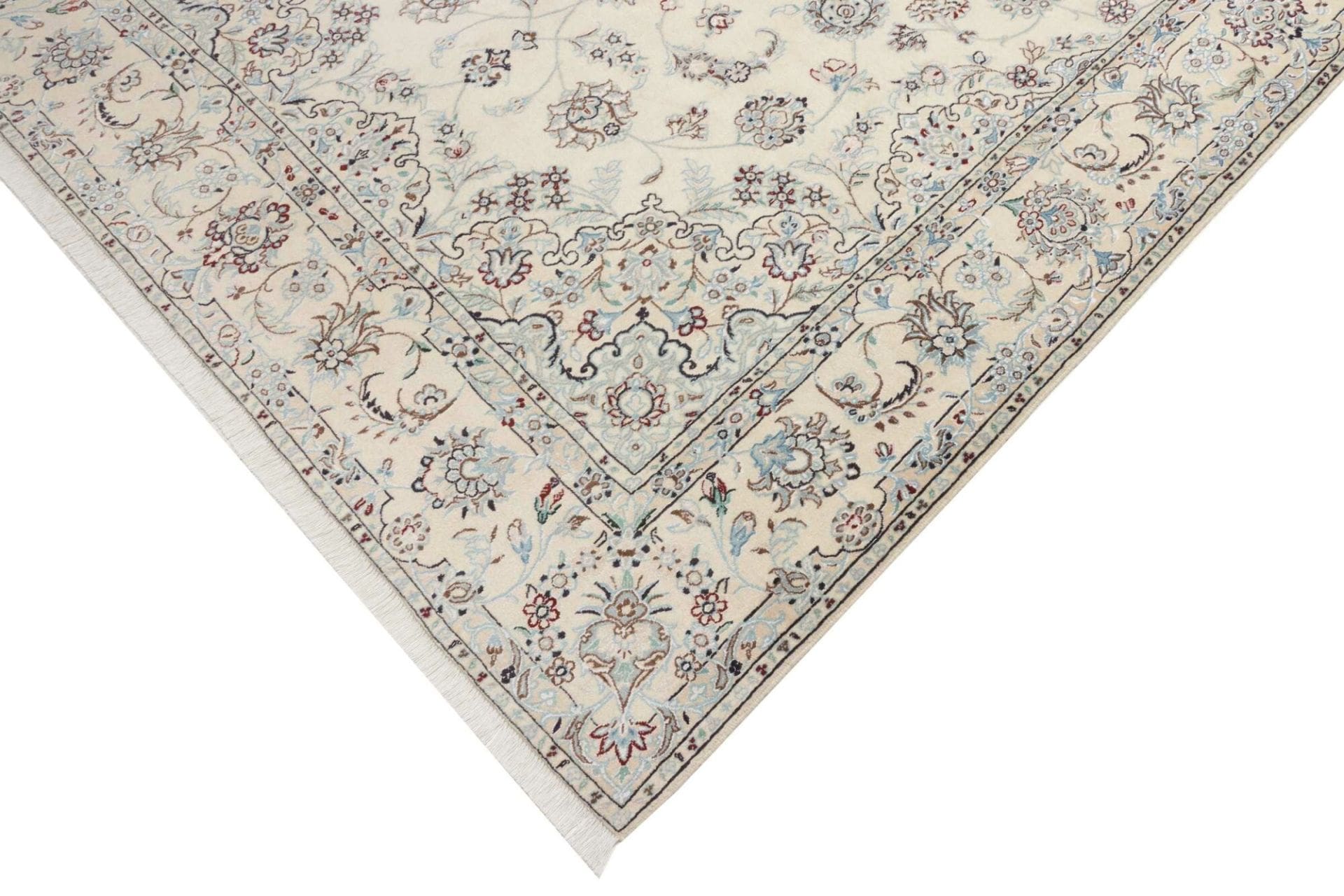 Handgeknüpfter Nain Perserteppich 196 × 312 cm