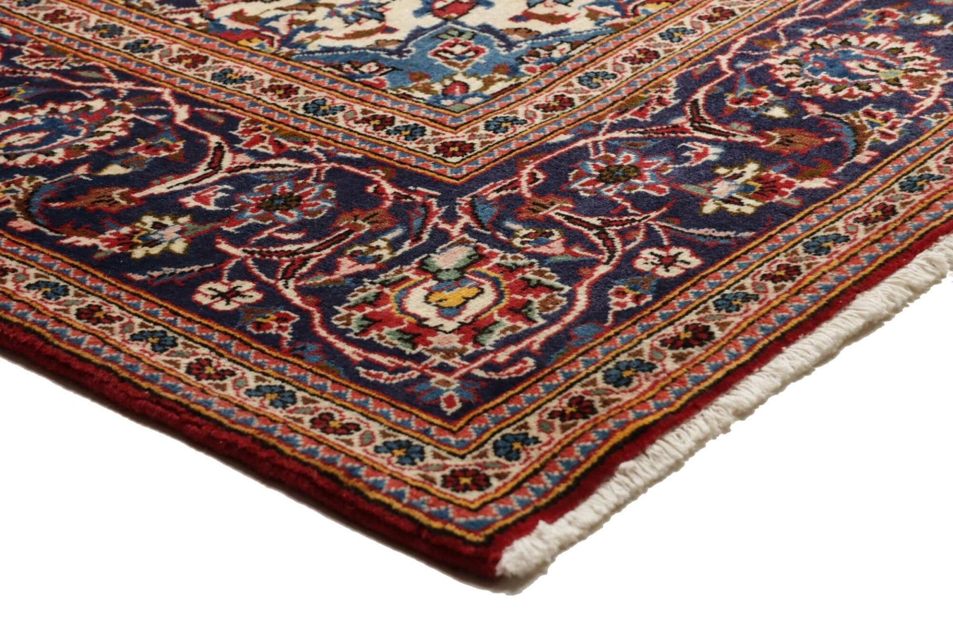 Handgeknüpfter Kashan Perserteppich 200 × 298 cm
