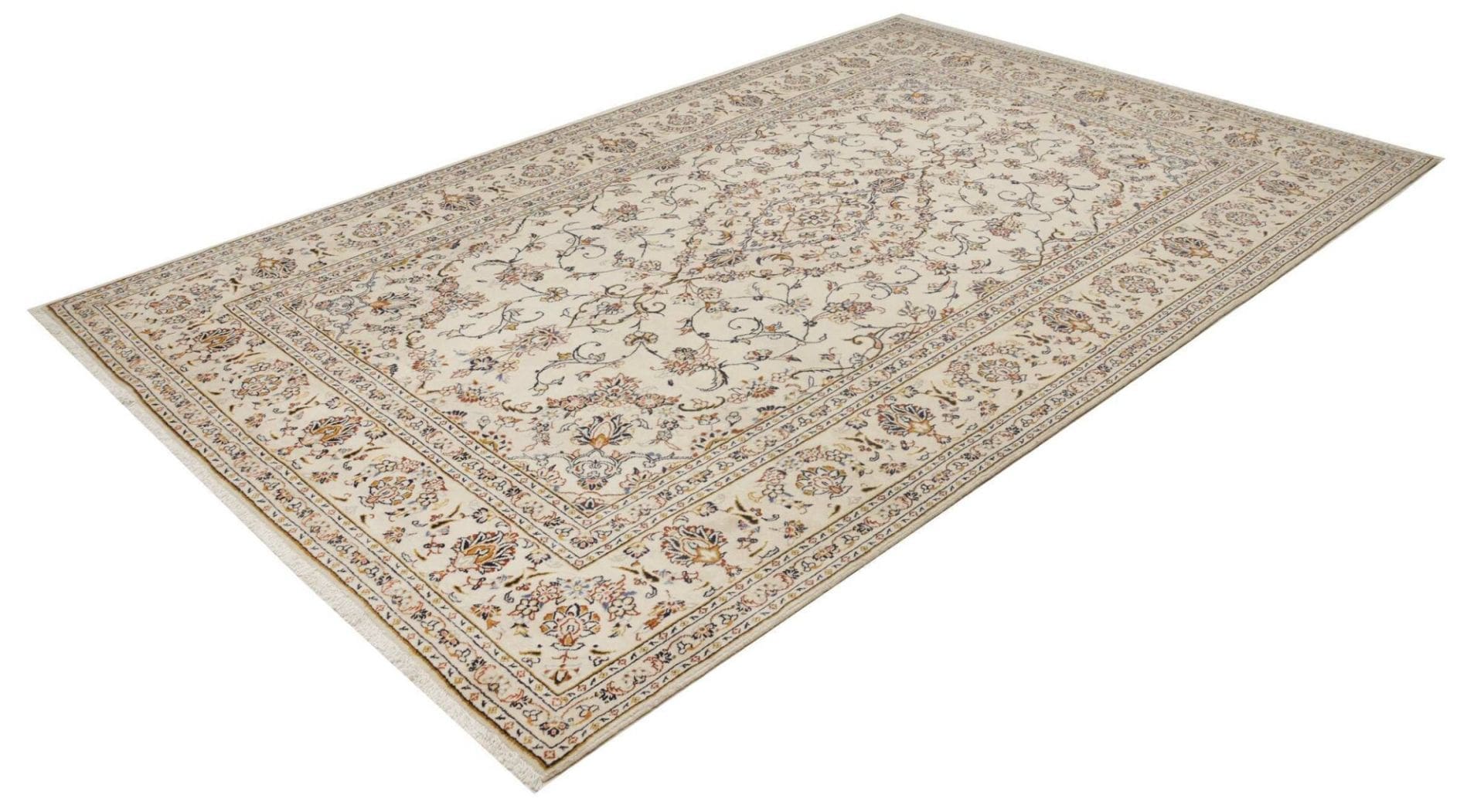 Handgeknüpfter Kashan Perserteppich, 203 × 308 cm, Wolle