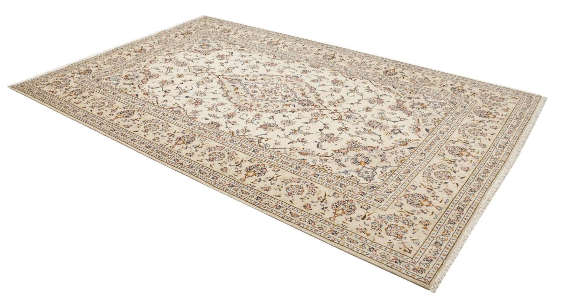 Handgeknüpfter Kashan Perserteppich, 203 × 308 cm, Wolle