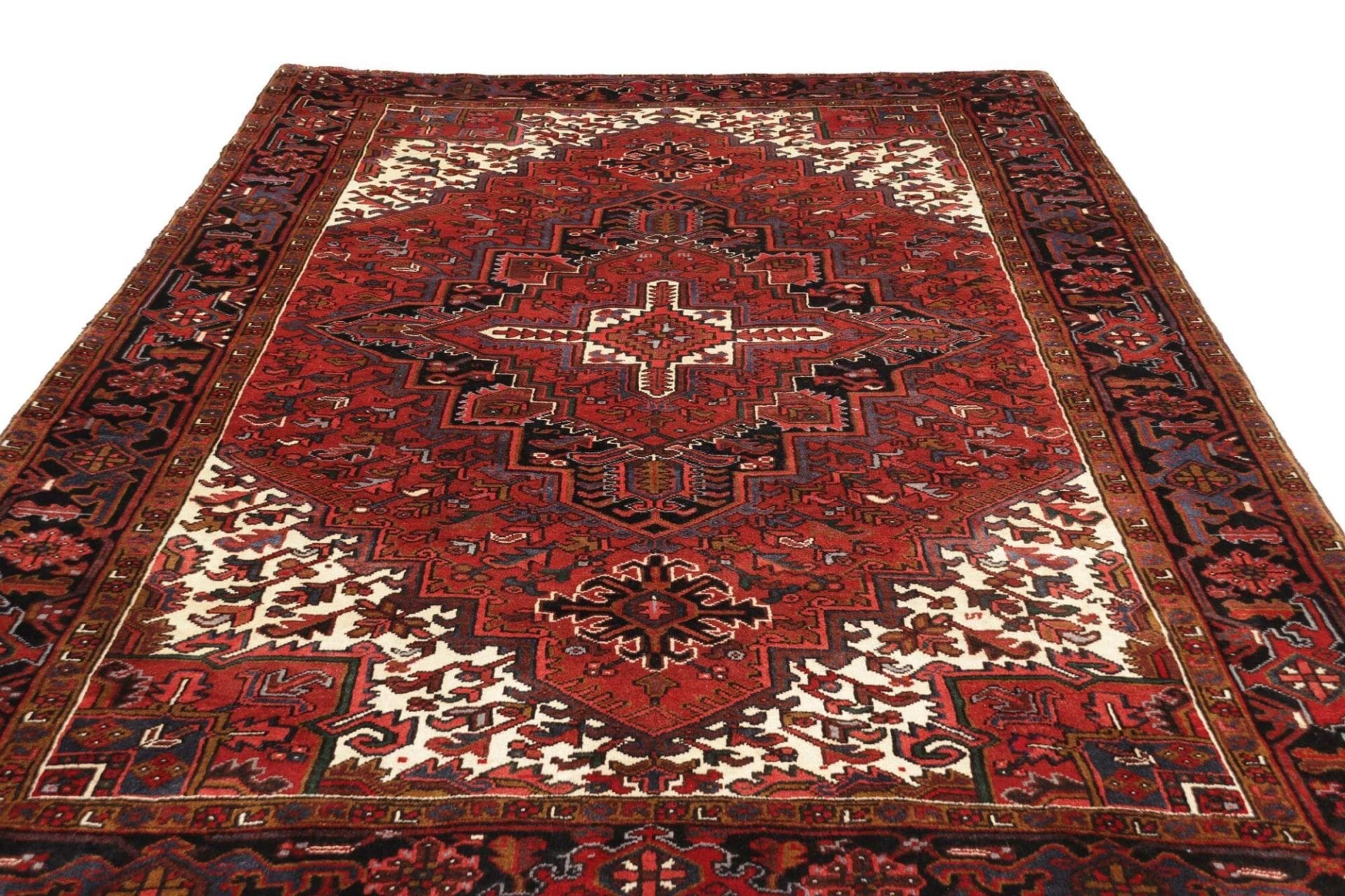 Heriz Perserteppich aus Iran, 212 × 307 cm