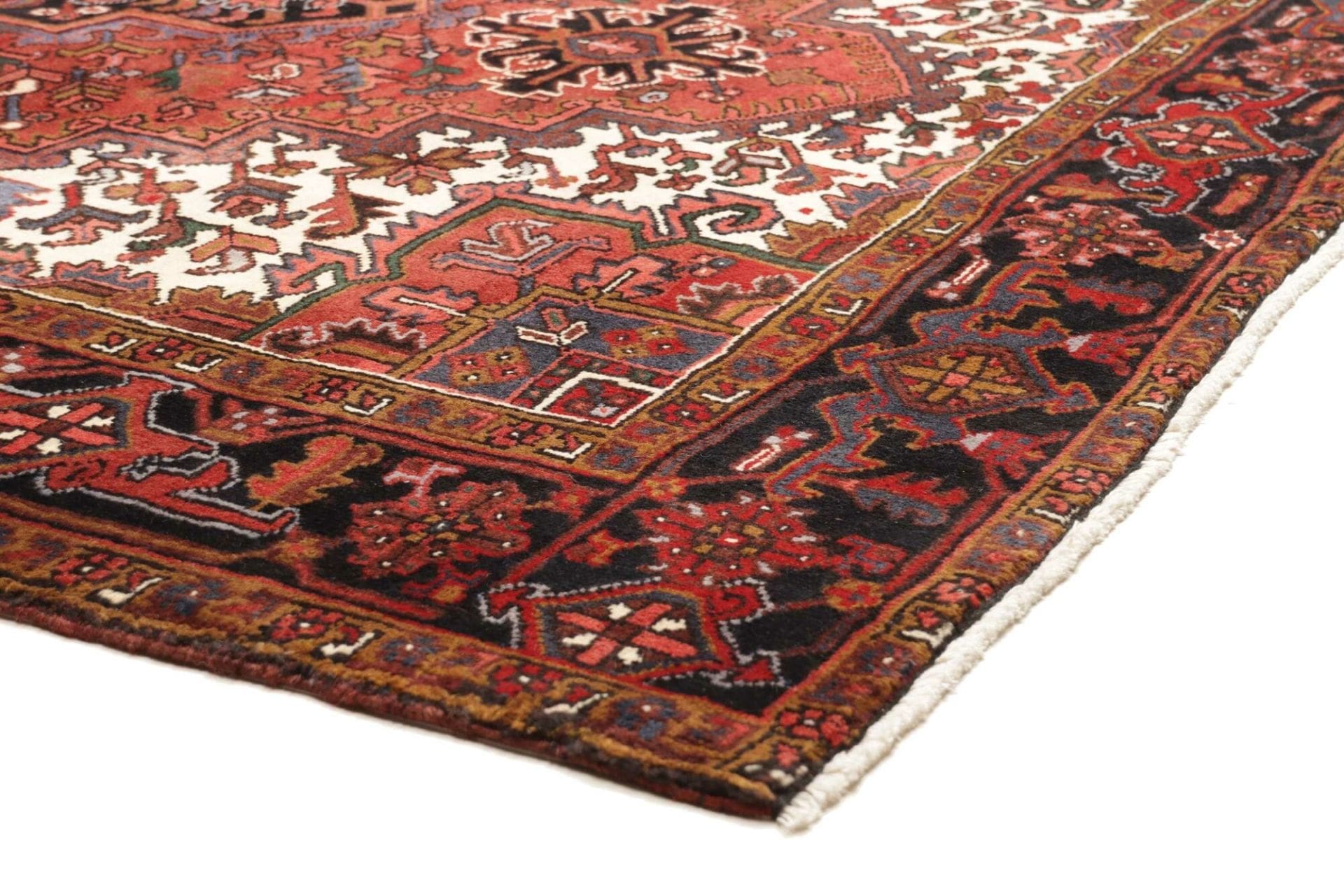 Heriz Perserteppich aus Iran, 212 × 307 cm