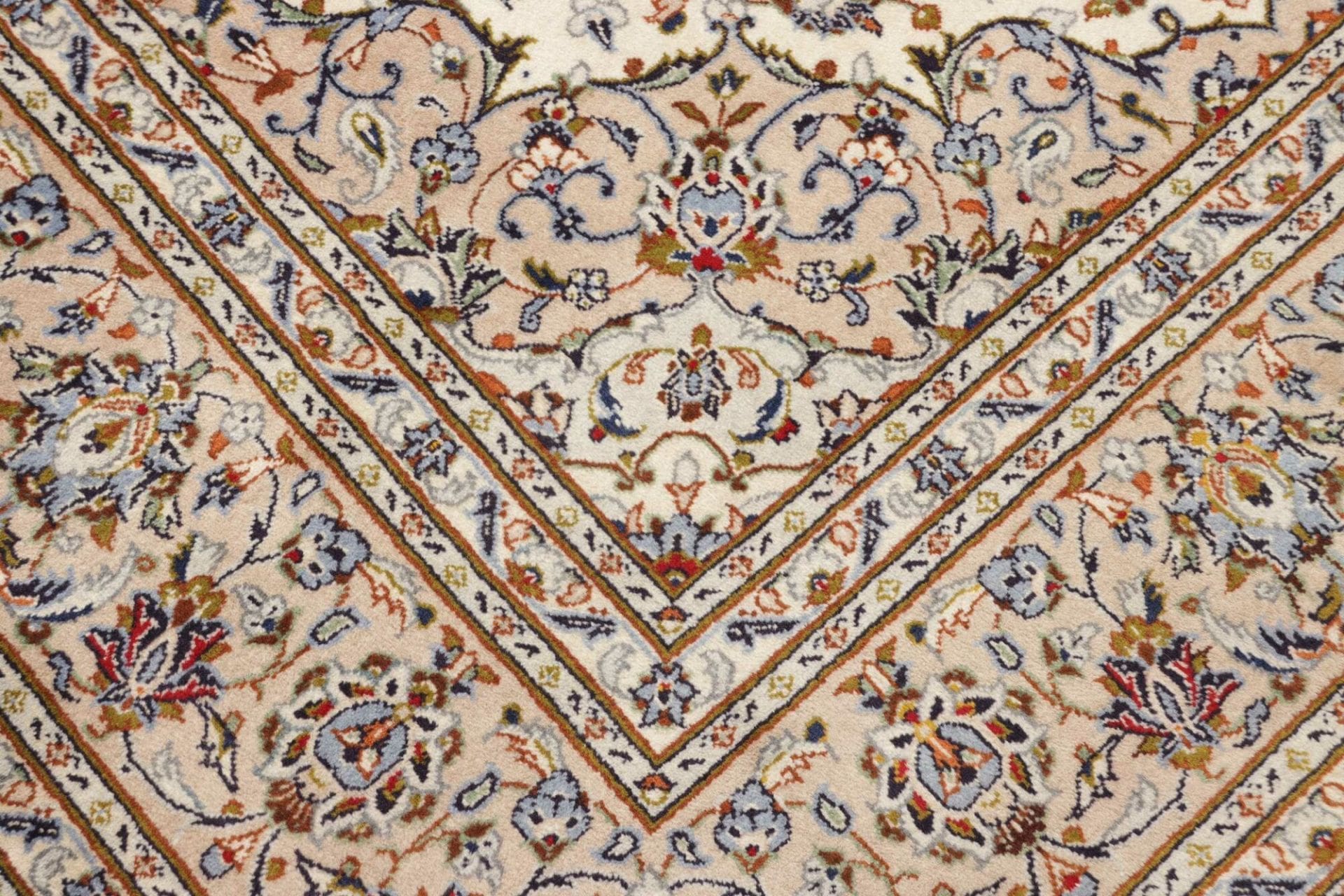 Handgeknüpfter Kashan Perserteppich 207 × 322 cm