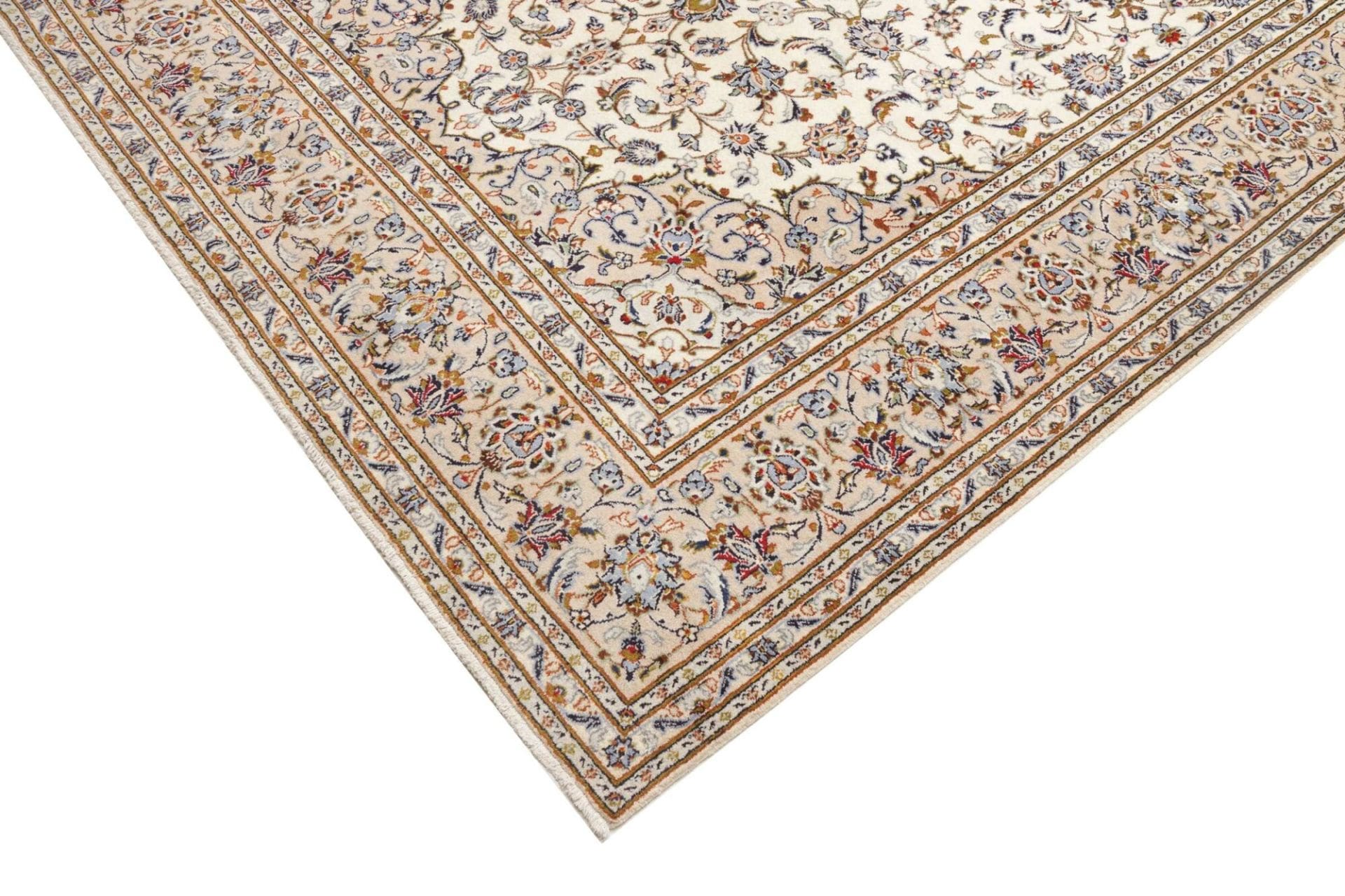 Handgeknüpfter Kashan Perserteppich 207 × 322 cm