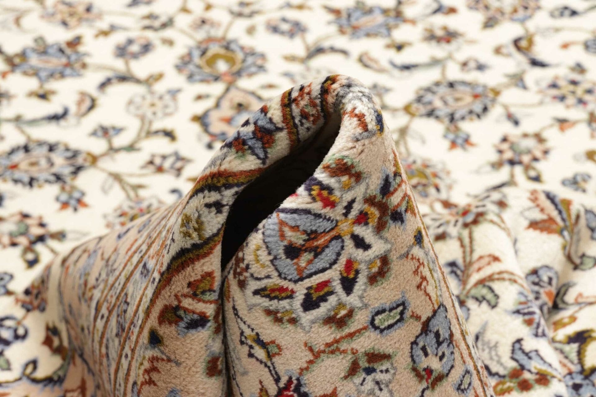 Handgeknüpfter Kashan Perserteppich 207 × 322 cm