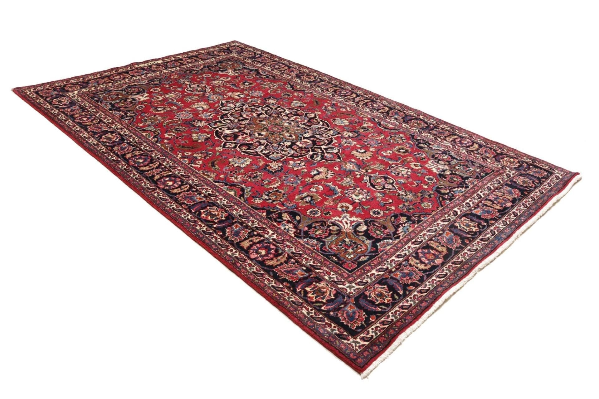 Mashhad Perserteppich aus Iran, 207 × 325 cm