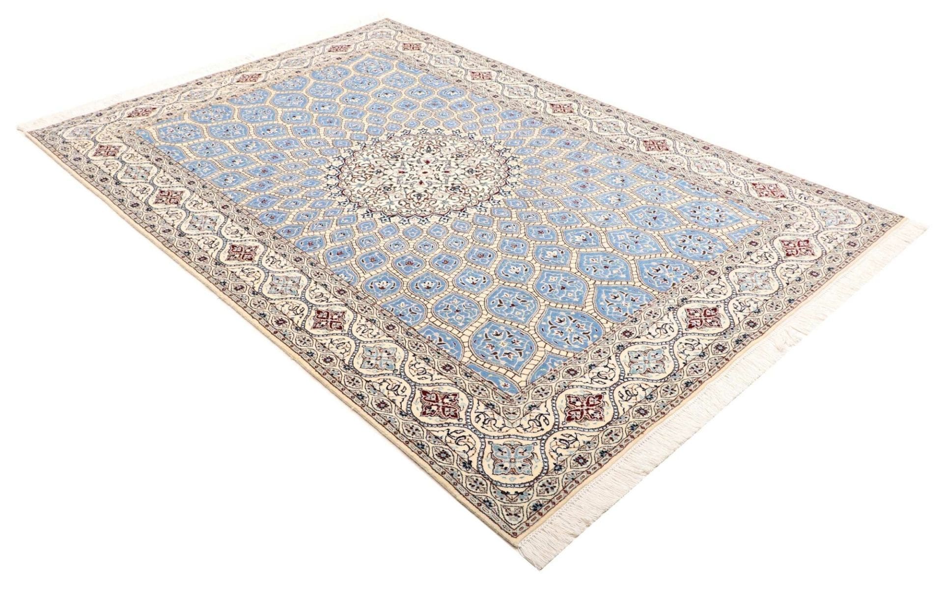 Nain Perserteppich 160 × 240 cm aus Wolle, handgeknüpft