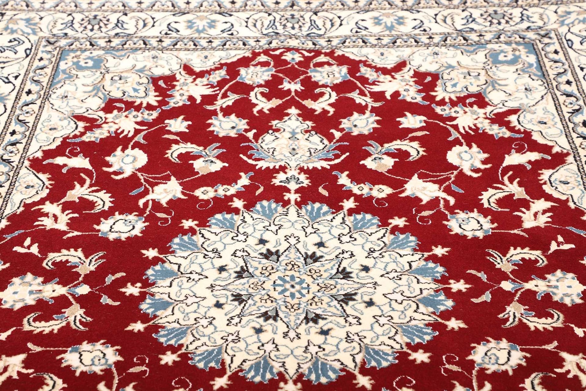 Handgeknüpfter Nain Perserteppich, 173 × 235 cm, Wolle
